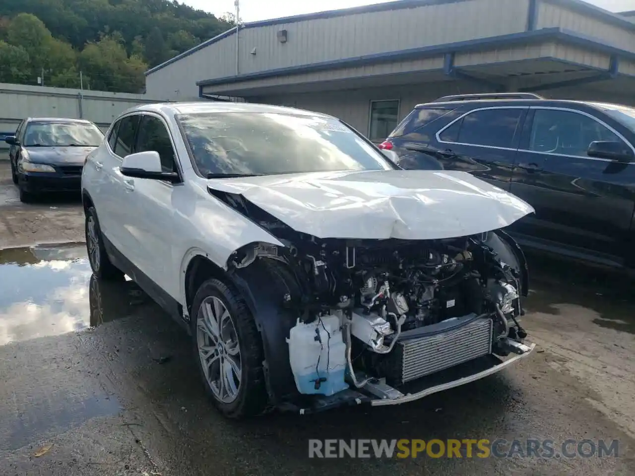 1 Photograph of a damaged car WBXYJ1C08N5U21088 BMW X2 2022