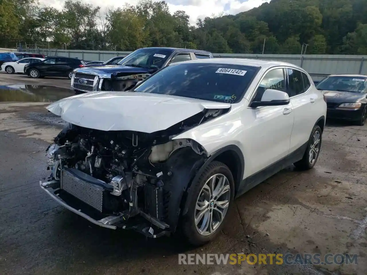 2 Photograph of a damaged car WBXYJ1C08N5U21088 BMW X2 2022