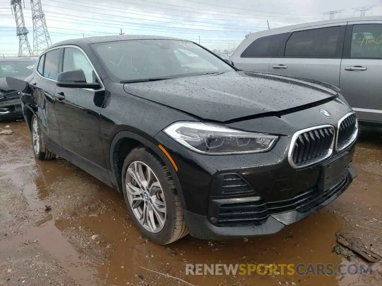 1 Photograph of a damaged car WBXYJ1C09N5U28650 BMW X2 2022