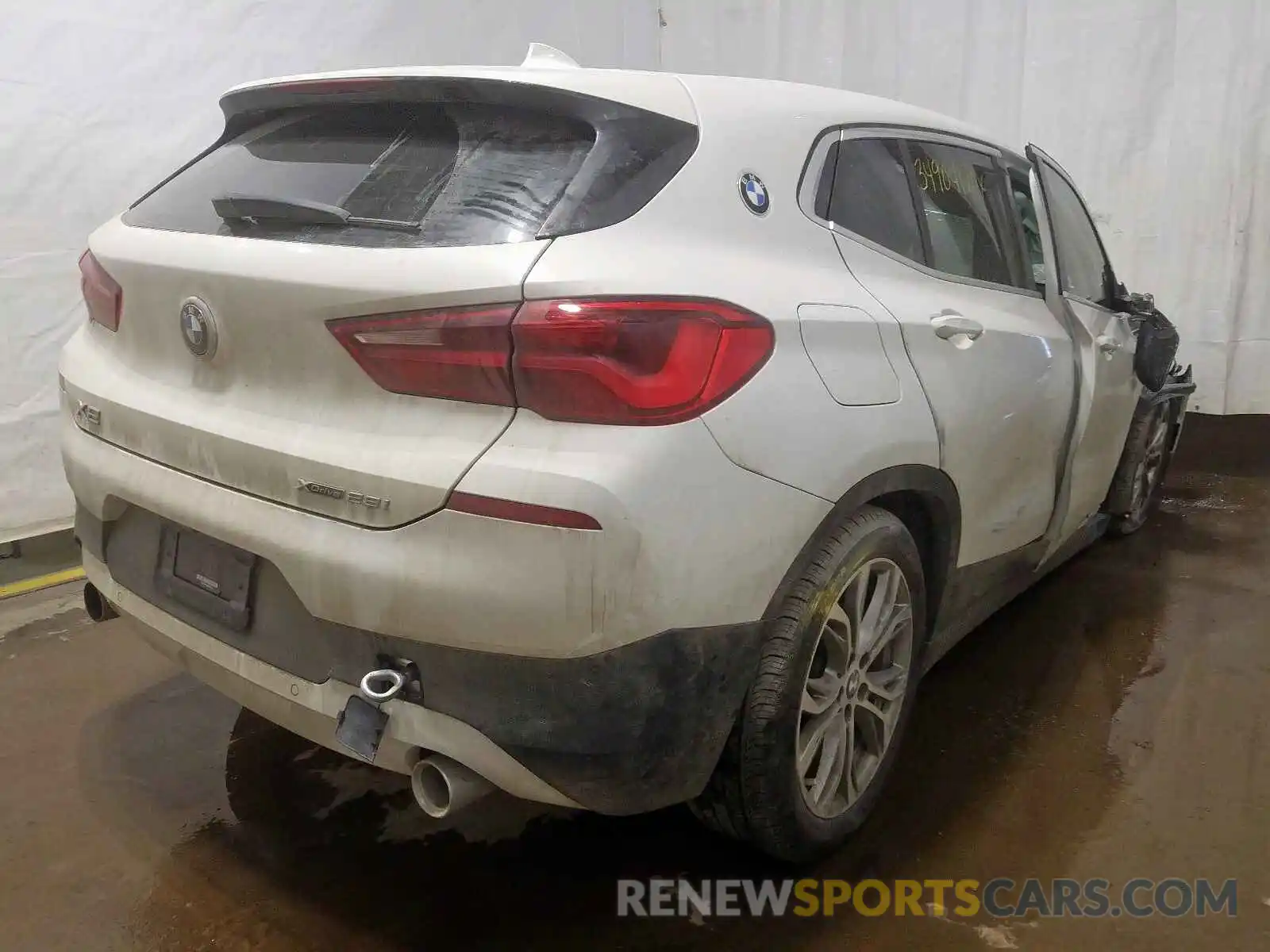 4 Фотография поврежденного автомобиля WBXYJ5C59K5N87005 BMW X2 XDRIVE2 2019