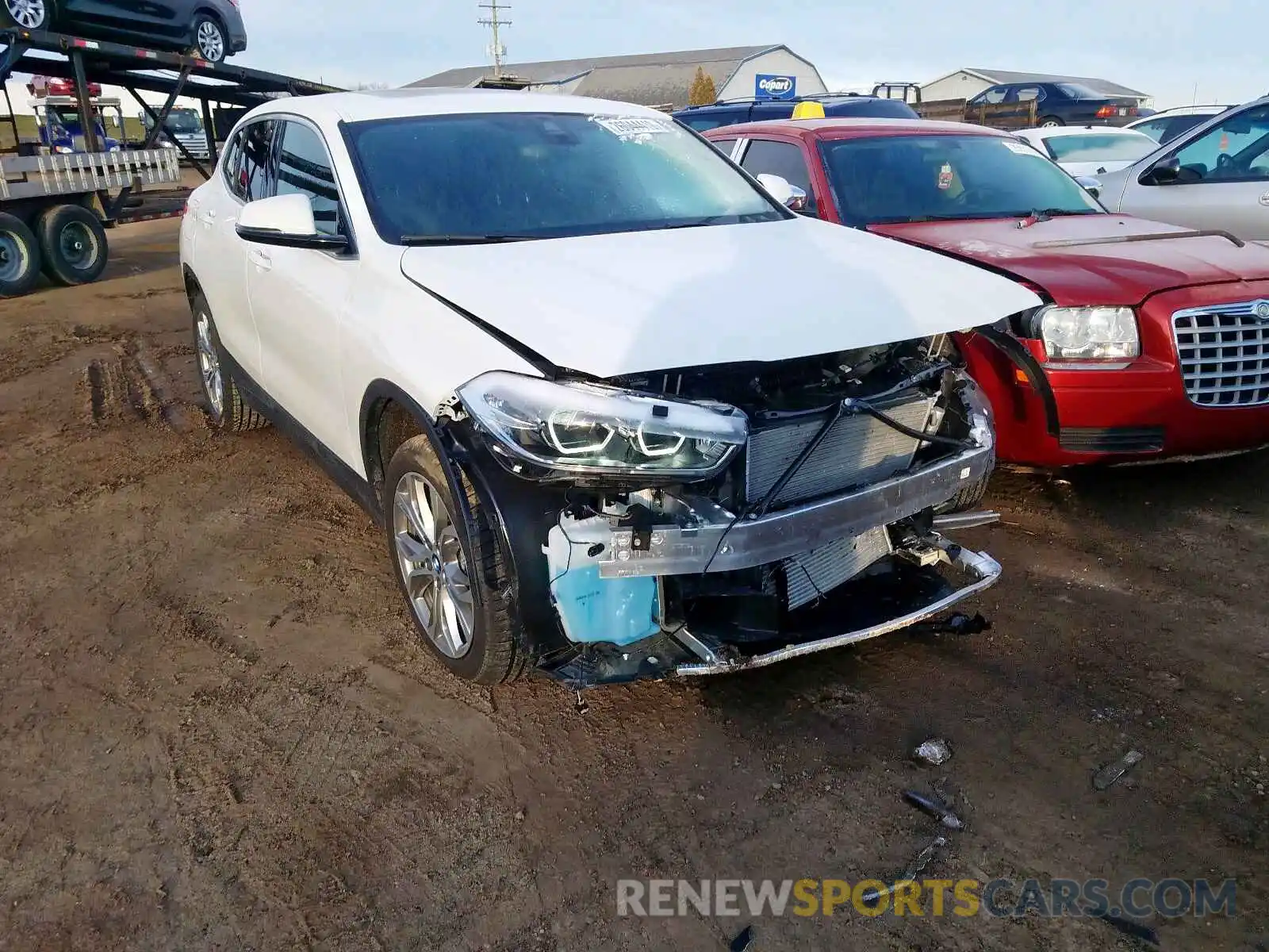 1 Photograph of a damaged car WBXYJ1C07L5P17457 BMW X2 XDRIVE2 2020