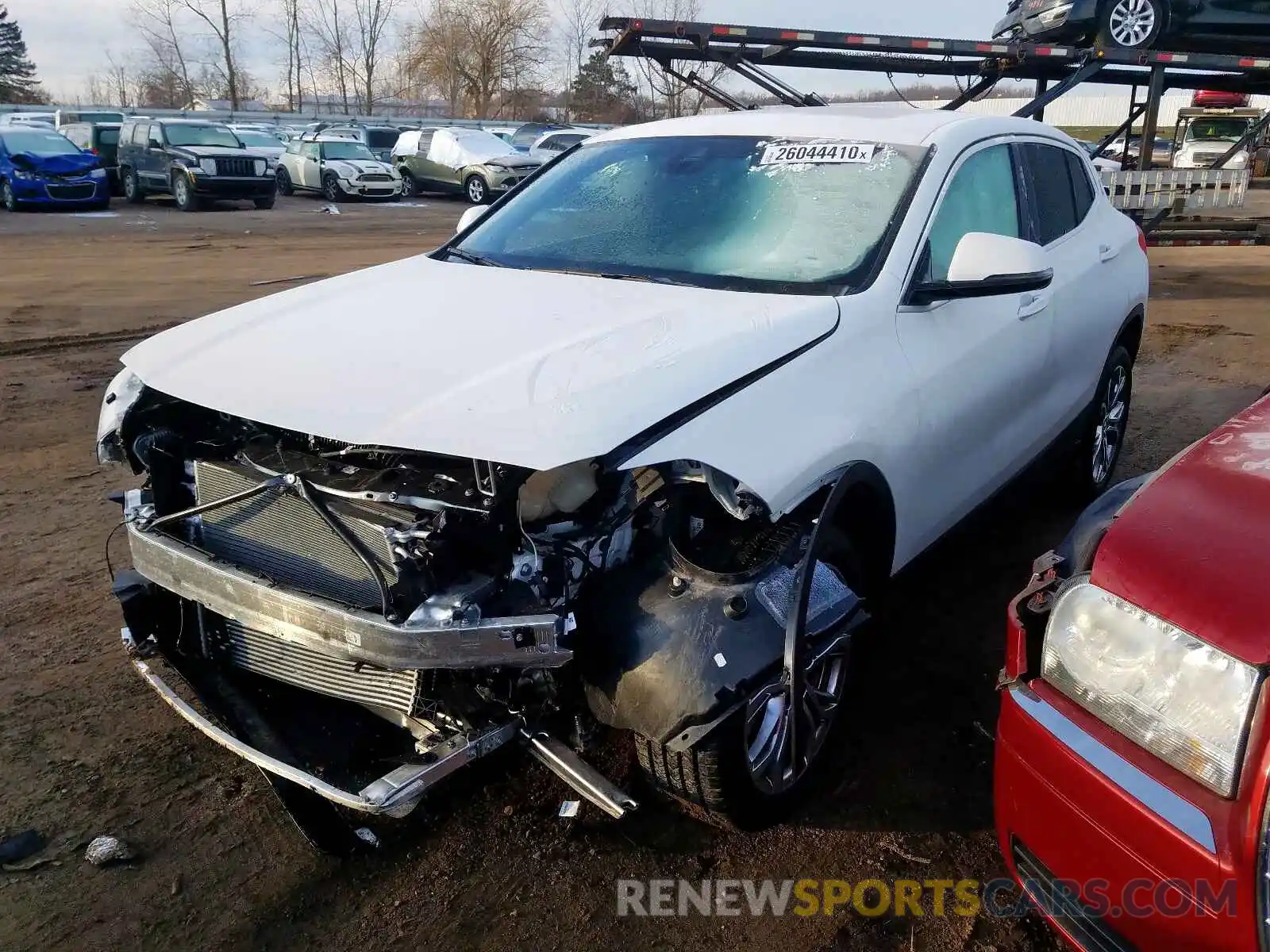 2 Photograph of a damaged car WBXYJ1C07L5P17457 BMW X2 XDRIVE2 2020