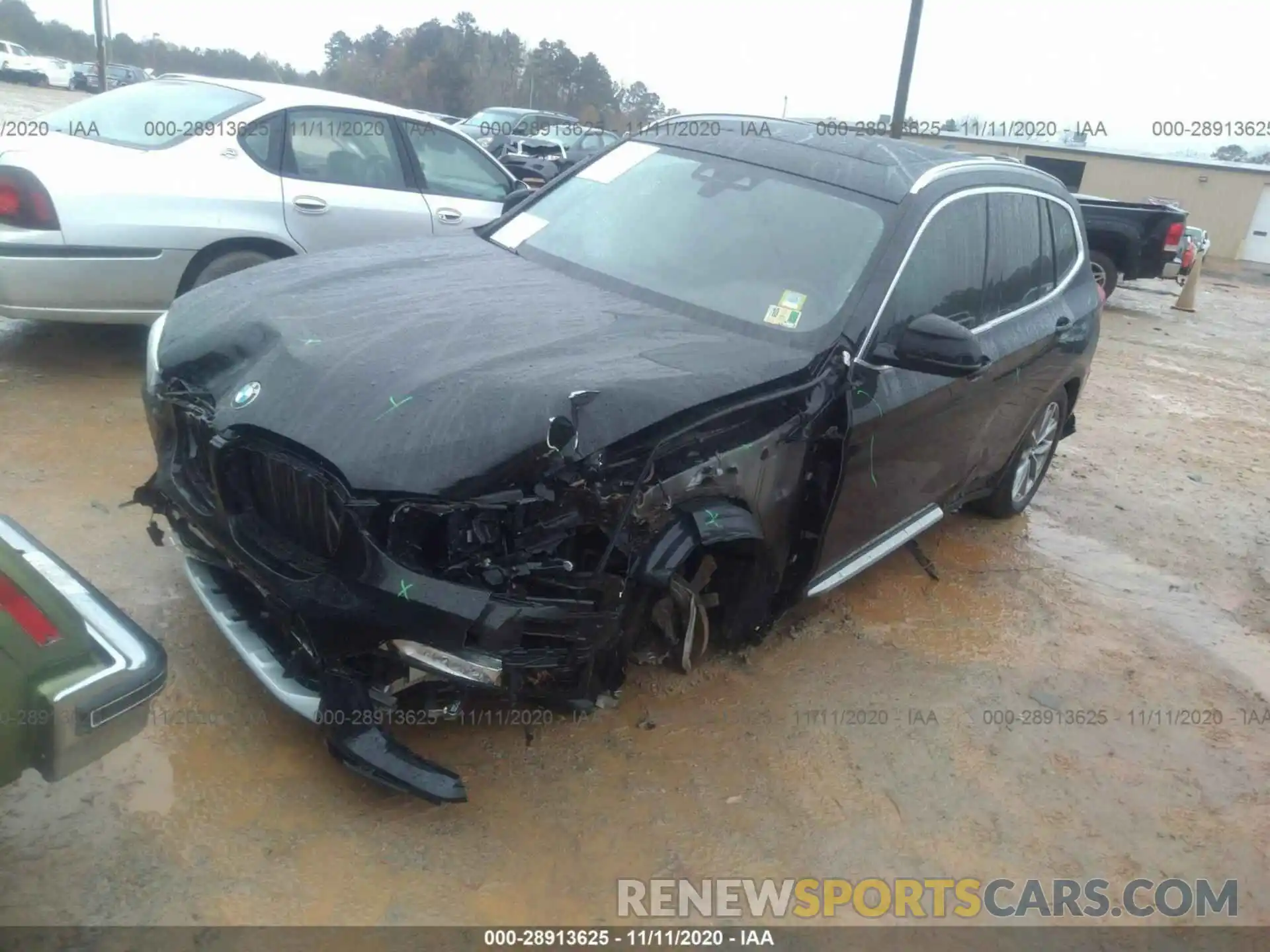 2 Photograph of a damaged car 5UXTR7C50KLE94415 BMW X3 2019