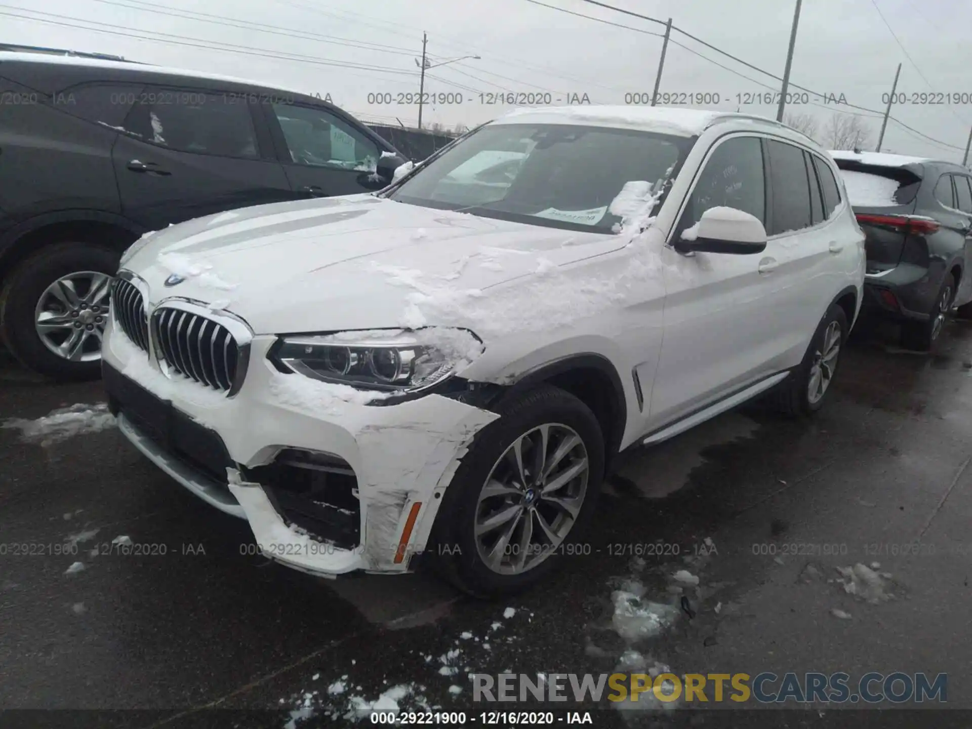 2 Photograph of a damaged car 5UXTR7C50KLE96066 BMW X3 2019