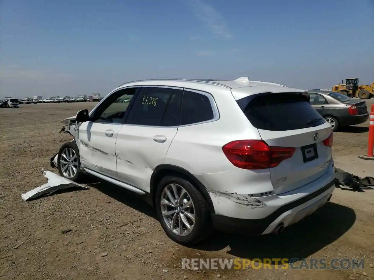 3 Фотография поврежденного автомобиля 5UXTR7C50KLE97704 BMW X3 2019