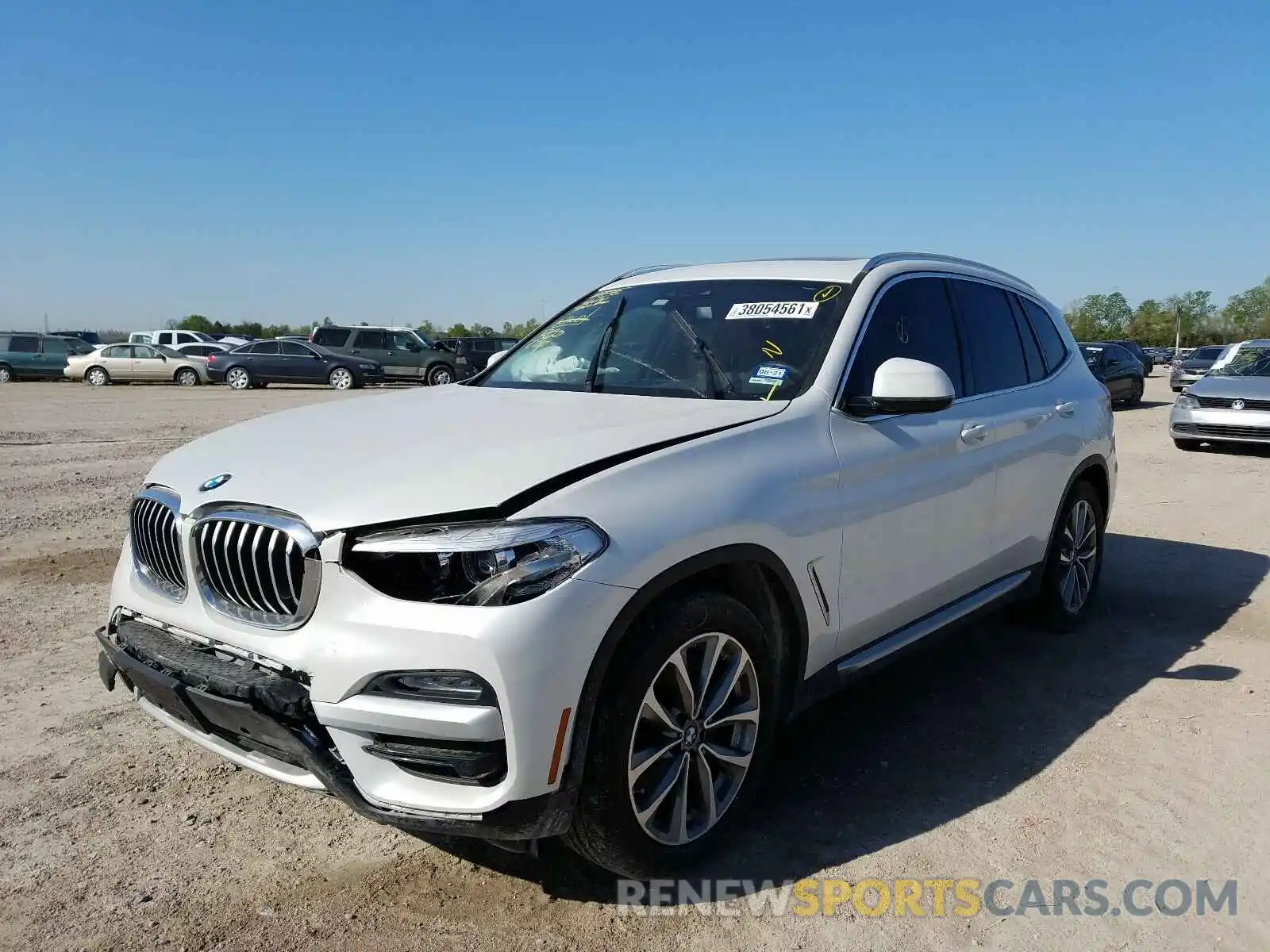 2 Photograph of a damaged car 5UXTR7C50KLE97850 BMW X3 2019