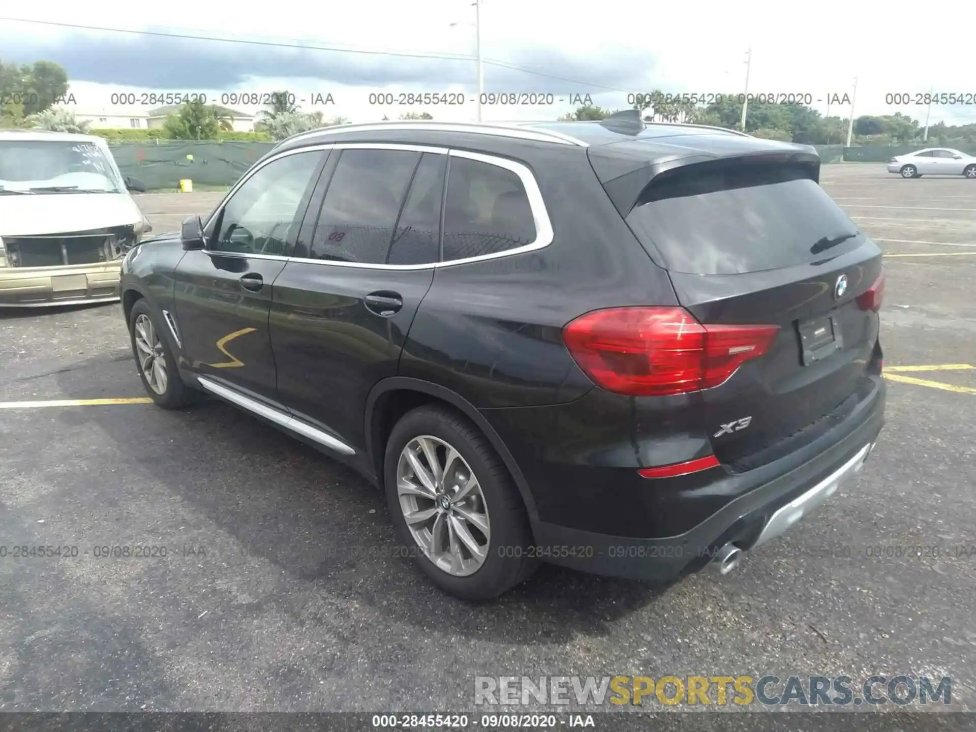 3 Photograph of a damaged car 5UXTR7C50KLF23685 BMW X3 2019