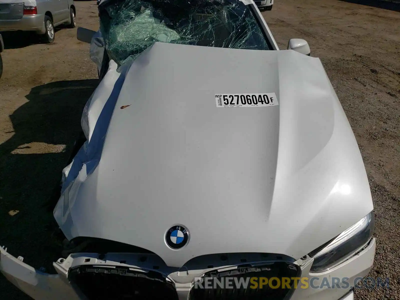 7 Photograph of a damaged car 5UXTR7C50KLF23914 BMW X3 2019