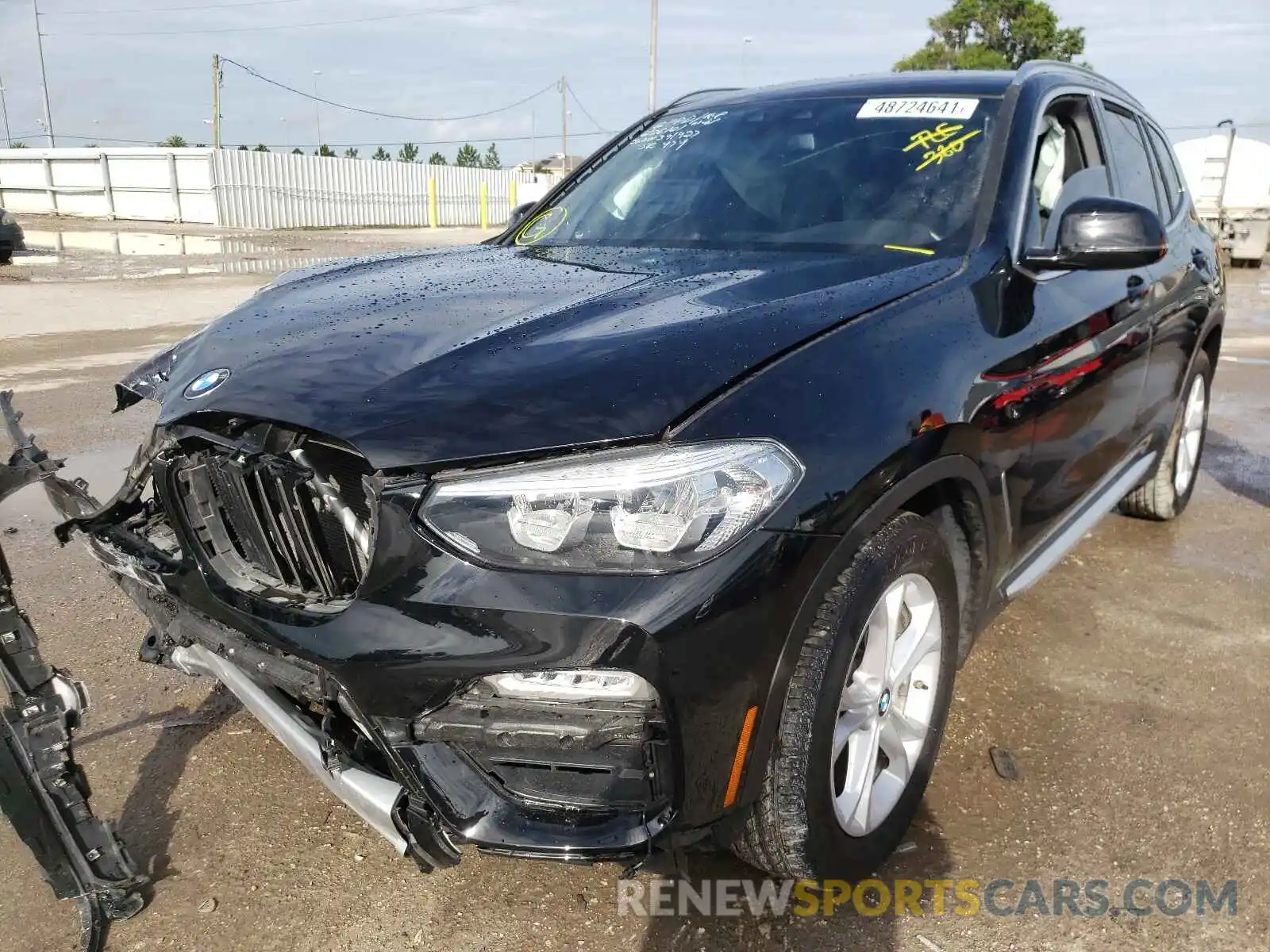 2 Photograph of a damaged car 5UXTR7C50KLF23945 BMW X3 2019