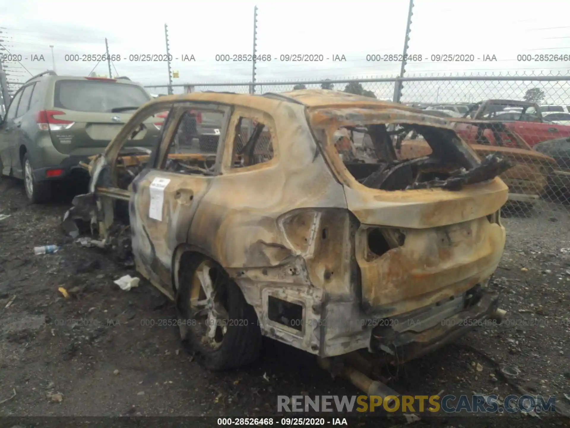 3 Photograph of a damaged car 5UXTR7C50KLF24772 BMW X3 2019