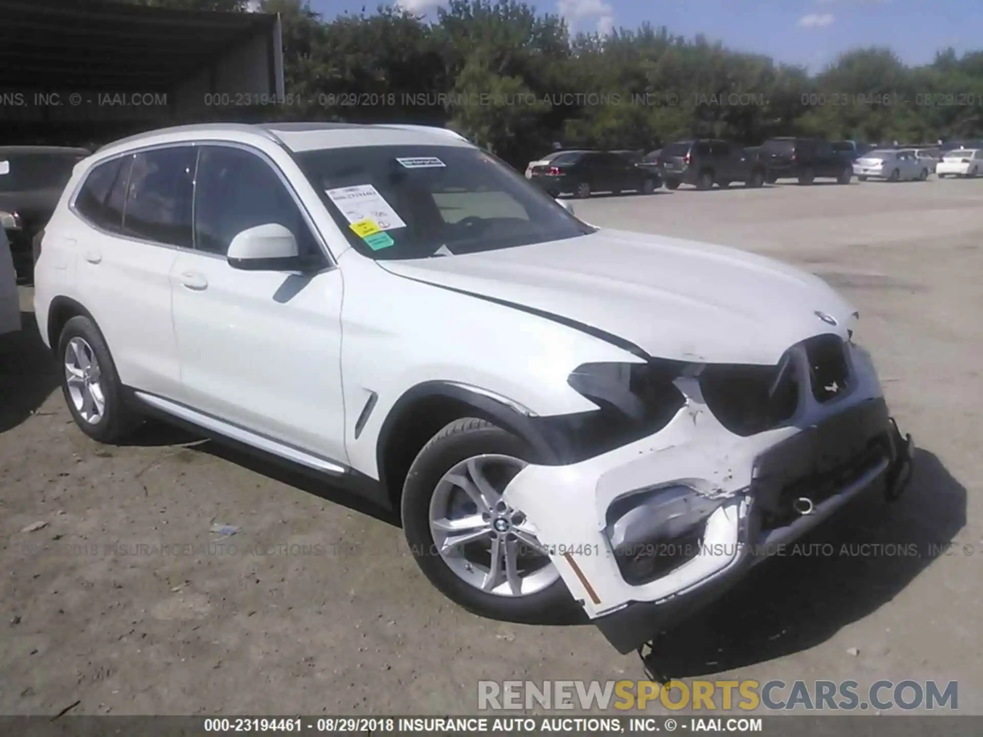 1 Photograph of a damaged car 5UXTR7C50KLF24979 Bmw X3 2019