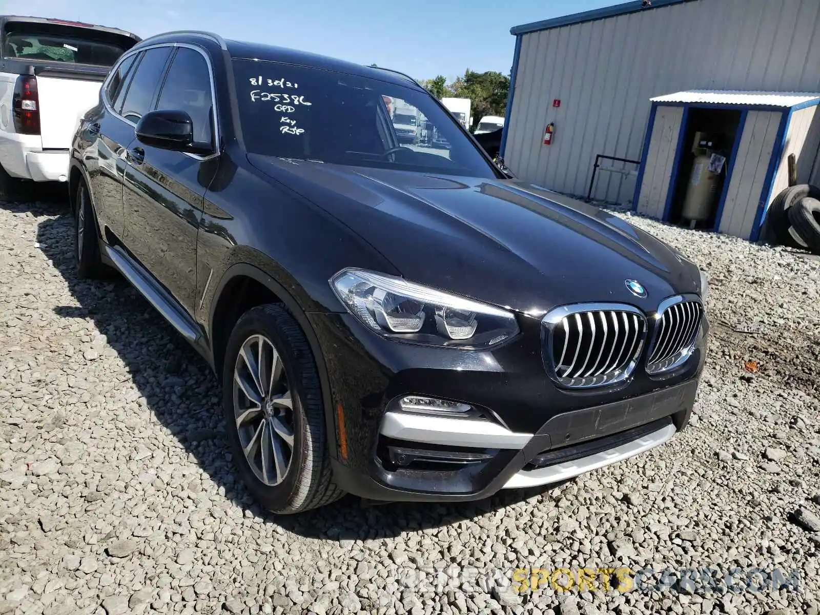 1 Photograph of a damaged car 5UXTR7C50KLF25386 BMW X3 2019