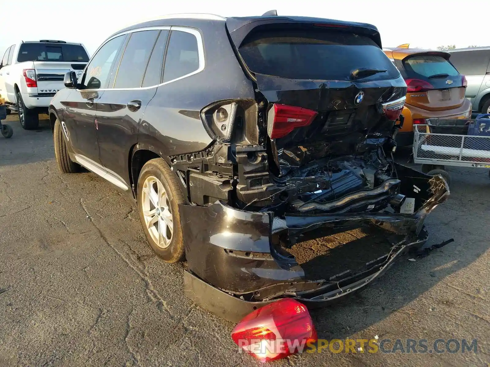 3 Photograph of a damaged car 5UXTR7C50KLF26540 BMW X3 2019