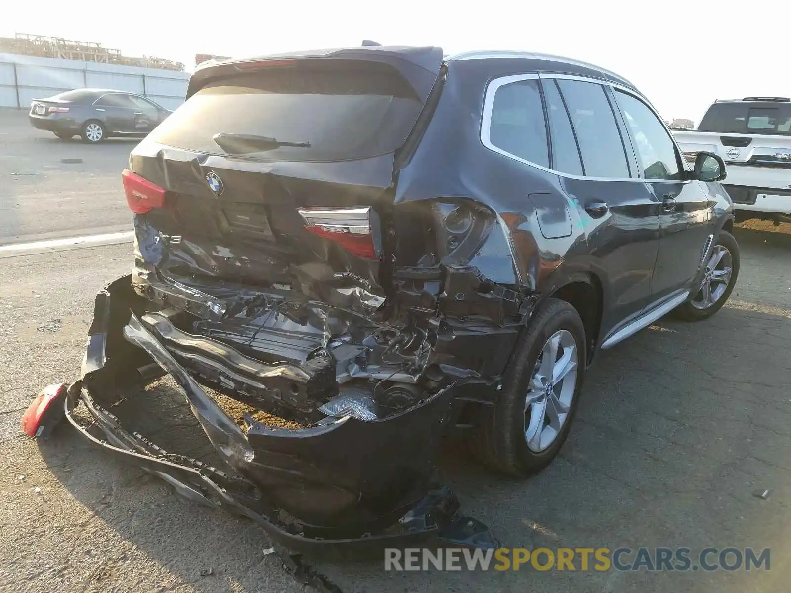 4 Photograph of a damaged car 5UXTR7C50KLF26540 BMW X3 2019