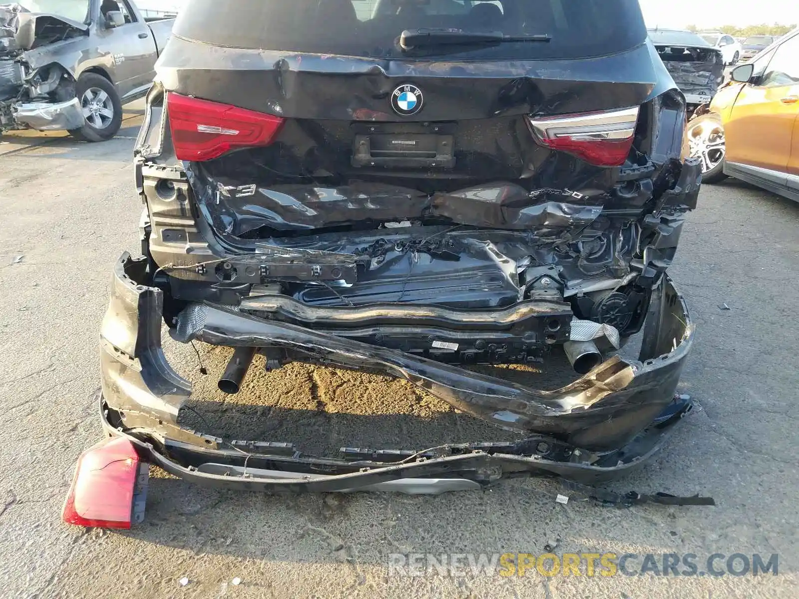 9 Photograph of a damaged car 5UXTR7C50KLF26540 BMW X3 2019