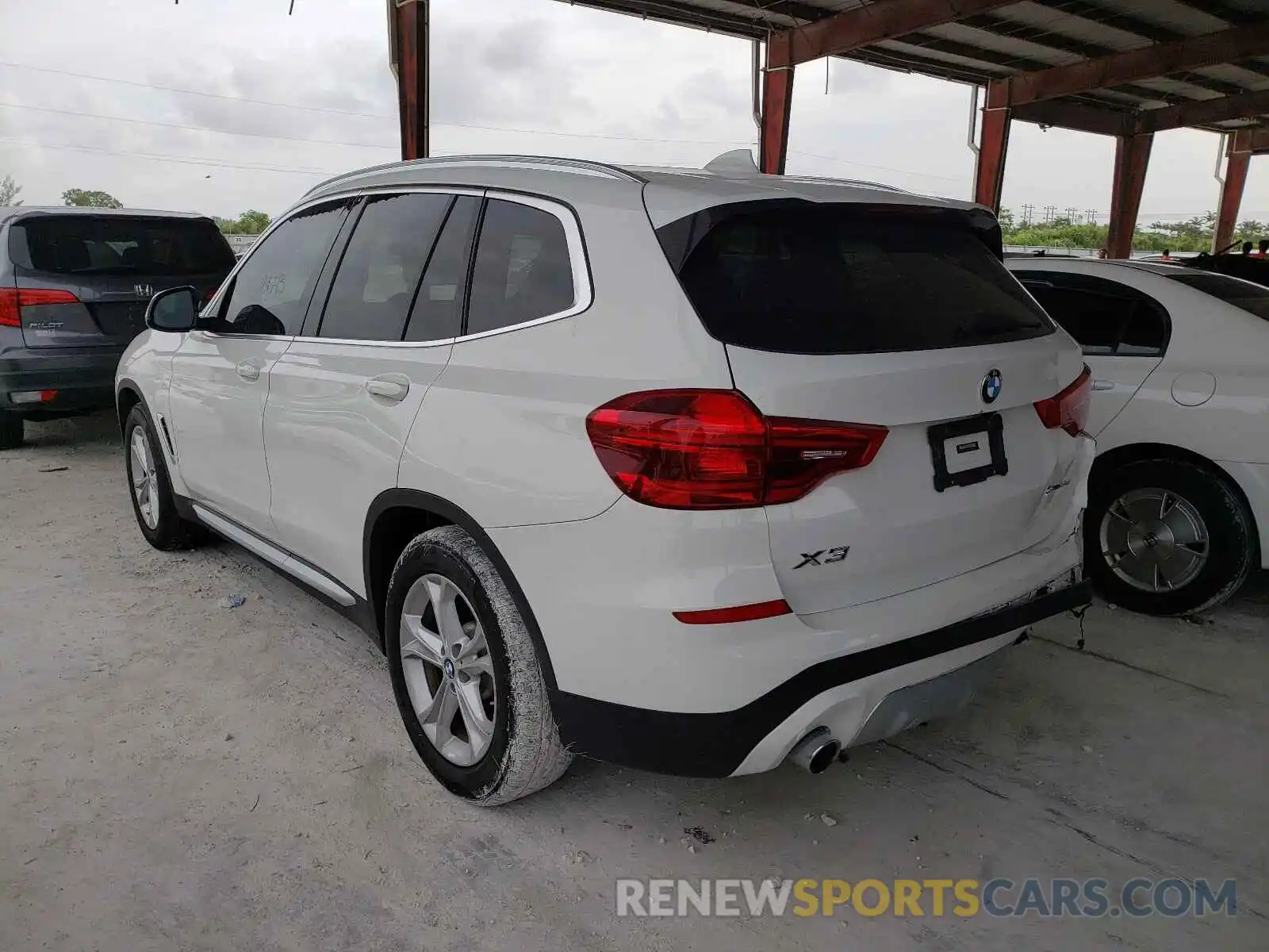 3 Photograph of a damaged car 5UXTR7C50KLF26876 BMW X3 2019