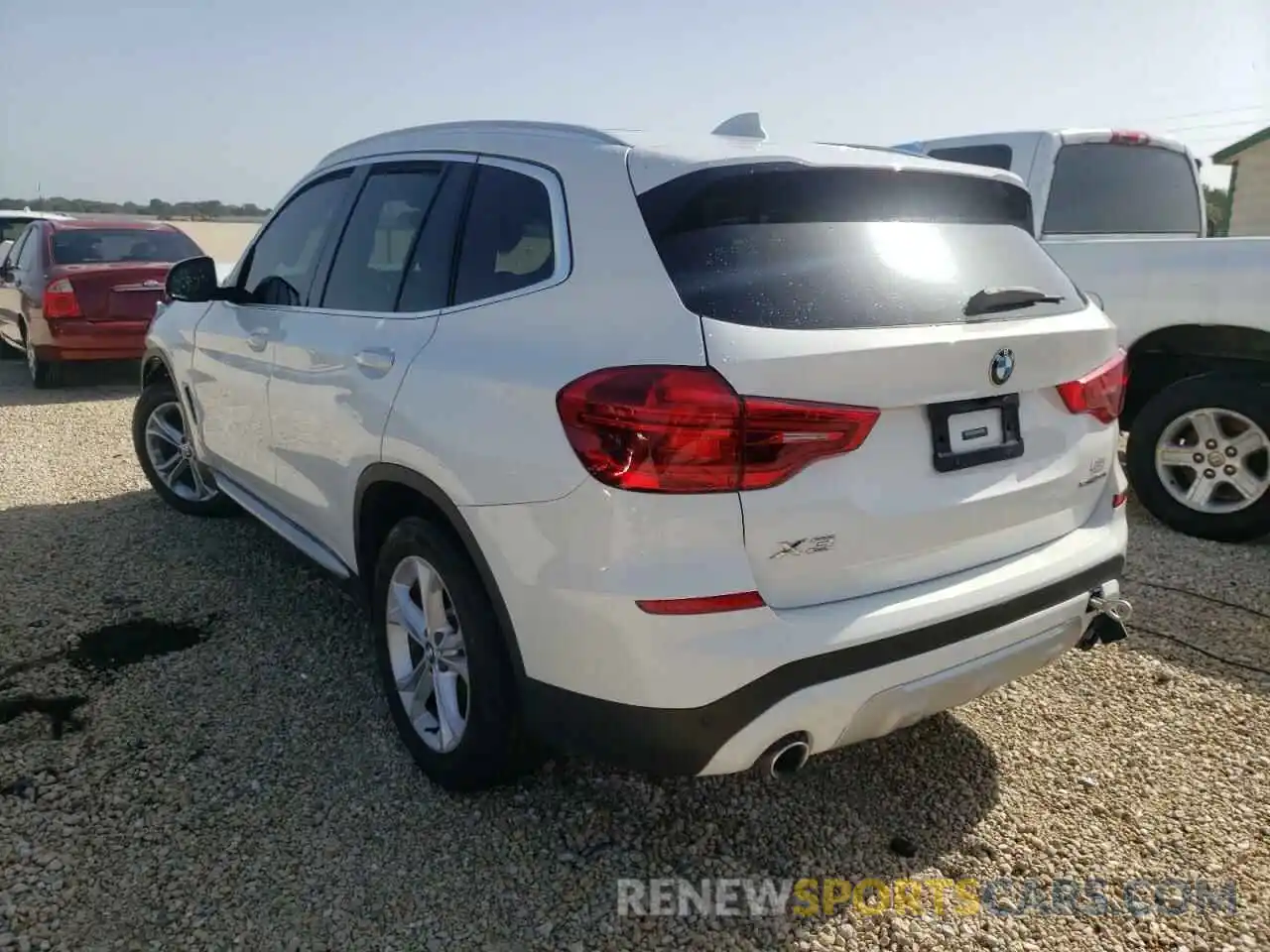 3 Photograph of a damaged car 5UXTR7C50KLF27039 BMW X3 2019