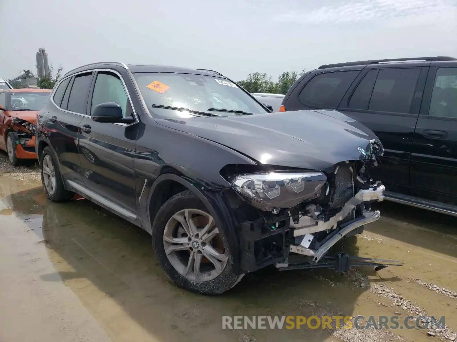 1 Photograph of a damaged car 5UXTR7C50KLF27851 BMW X3 2019