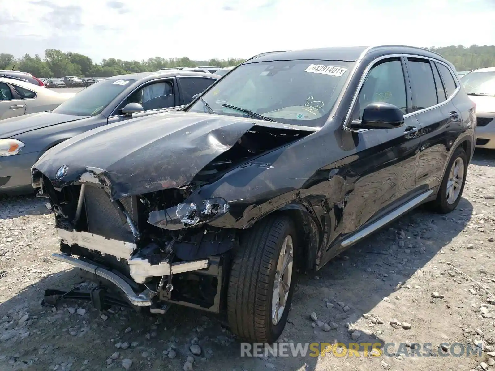 2 Photograph of a damaged car 5UXTR7C50KLF27851 BMW X3 2019