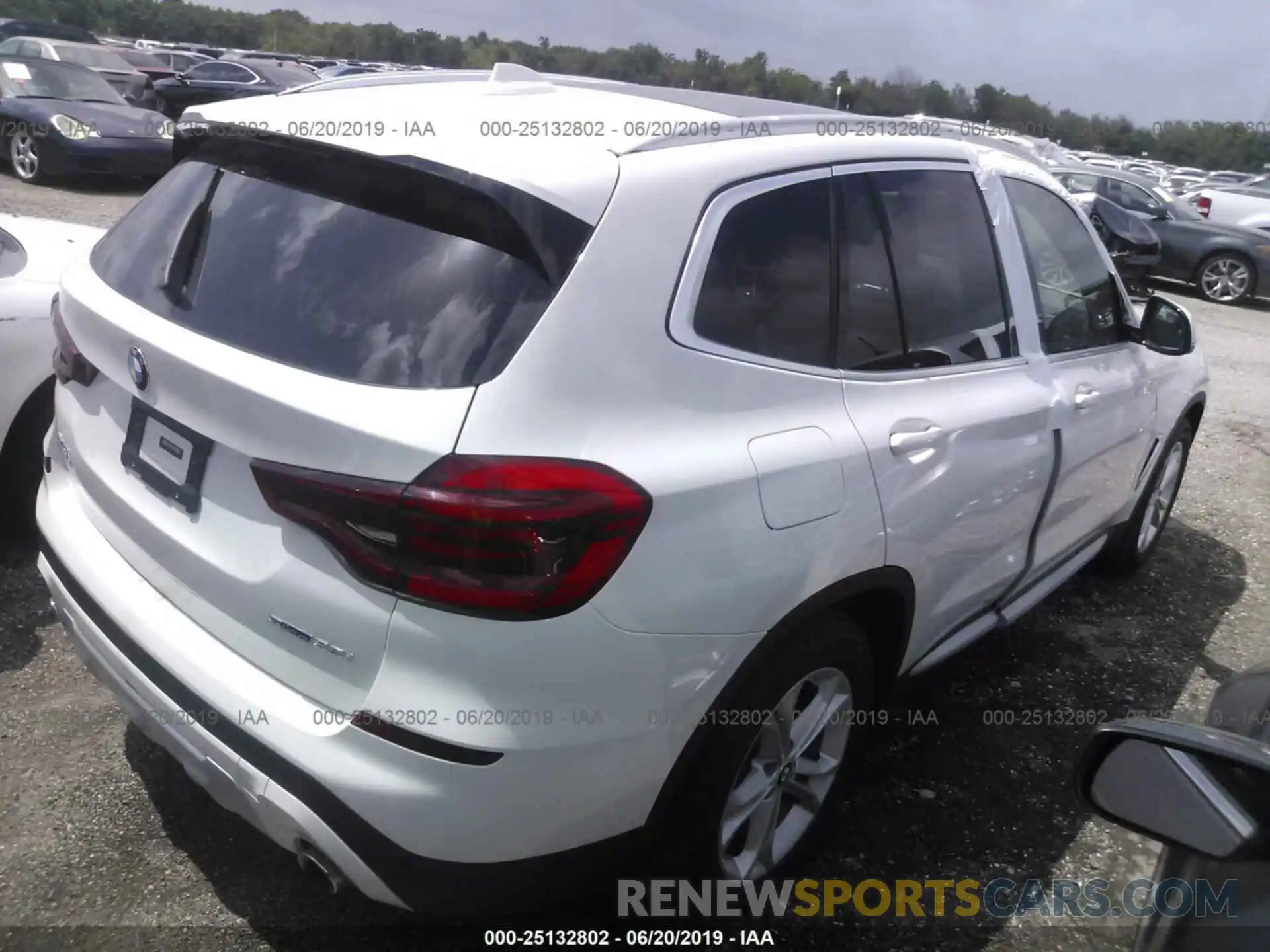 4 Photograph of a damaged car 5UXTR7C50KLF29194 BMW X3 2019