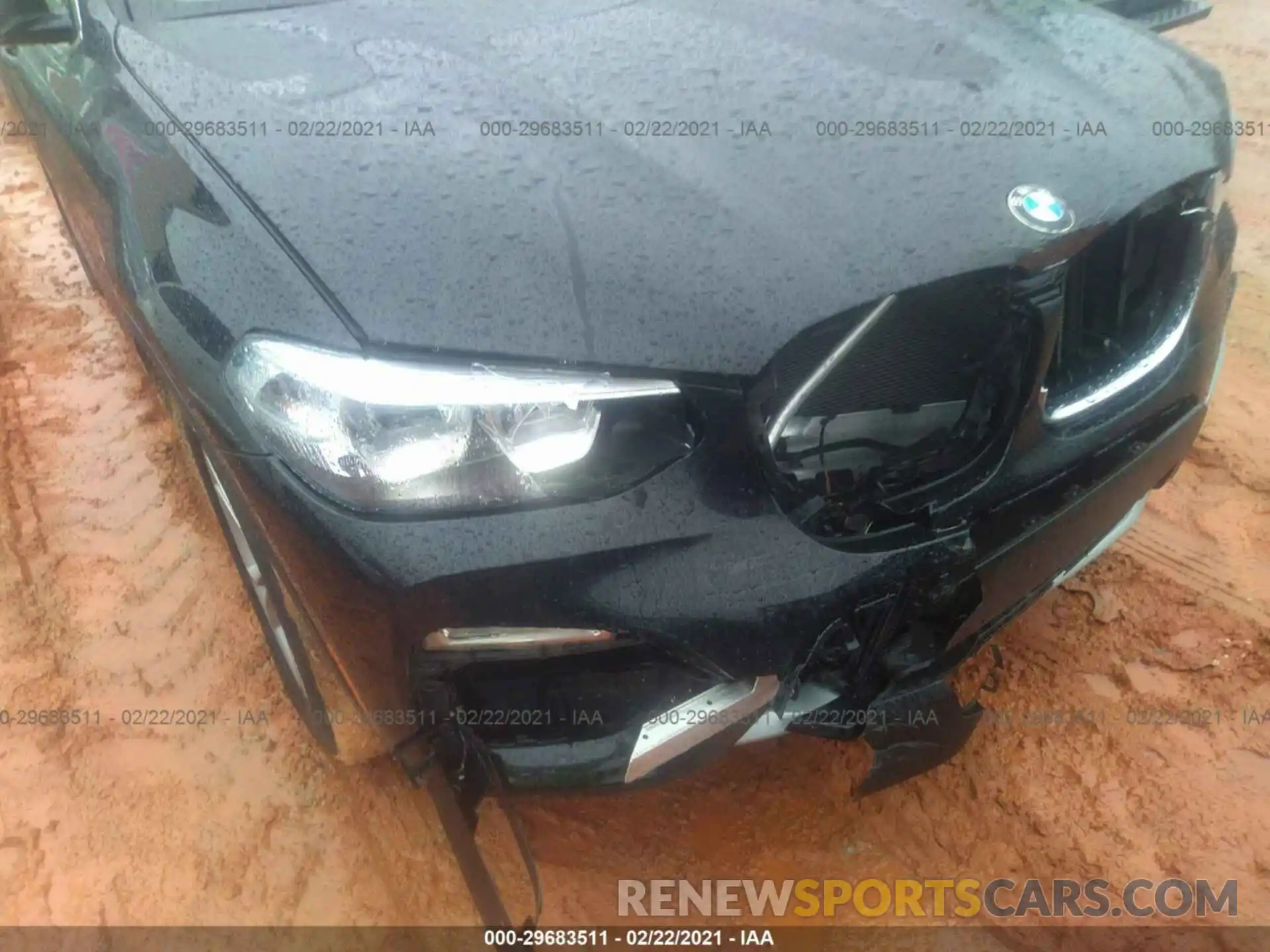 6 Photograph of a damaged car 5UXTR7C50KLF29535 BMW X3 2019