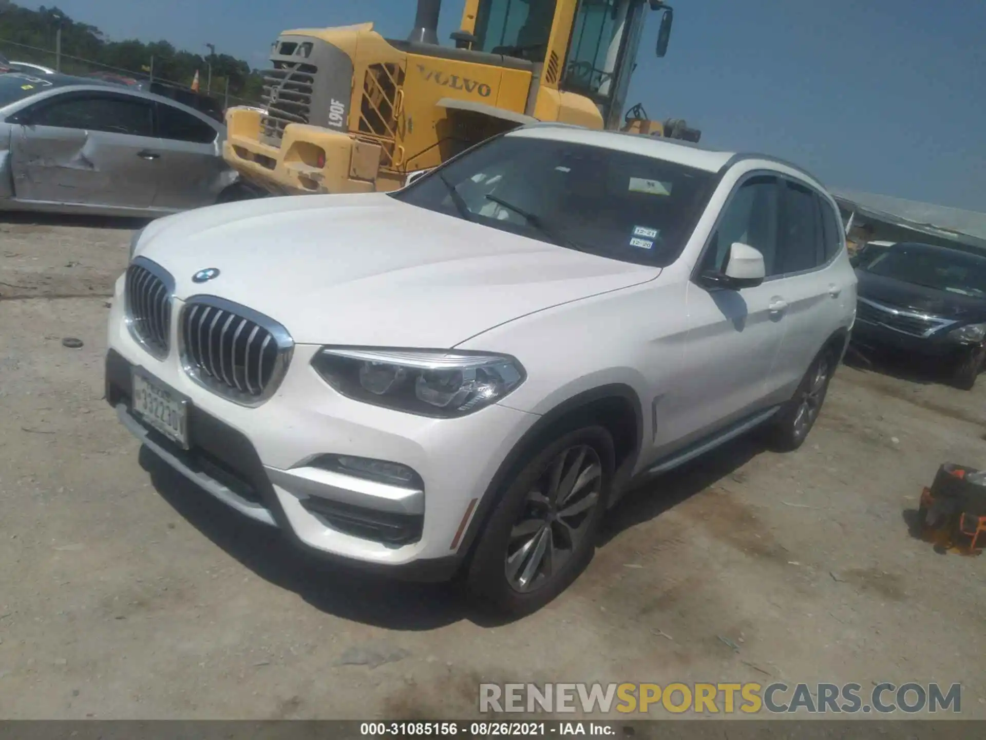 2 Photograph of a damaged car 5UXTR7C50KLF31883 BMW X3 2019