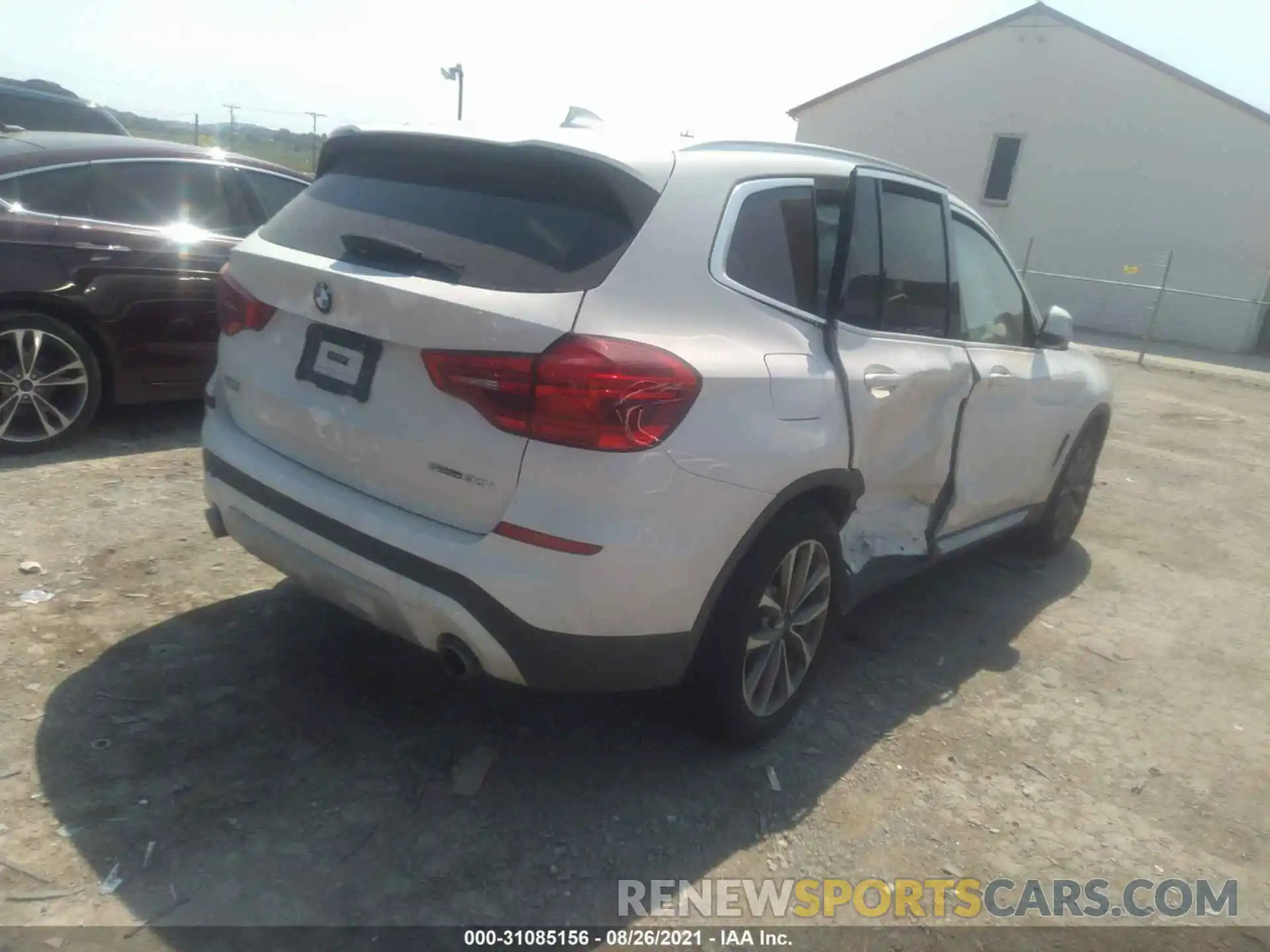 4 Photograph of a damaged car 5UXTR7C50KLF31883 BMW X3 2019