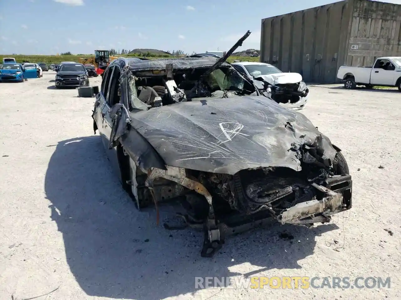 9 Photograph of a damaged car 5UXTR7C50KLF32614 BMW X3 2019