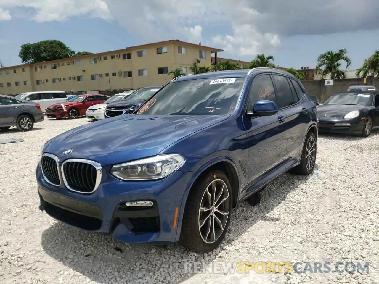 2 Photograph of a damaged car 5UXTR7C50KLF33634 BMW X3 2019