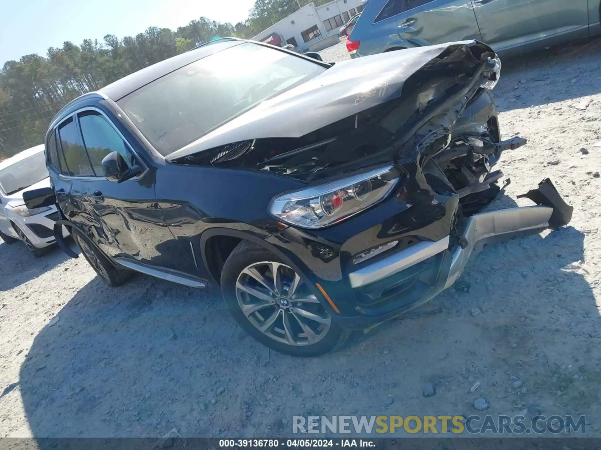 1 Photograph of a damaged car 5UXTR7C50KLF34587 BMW X3 2019