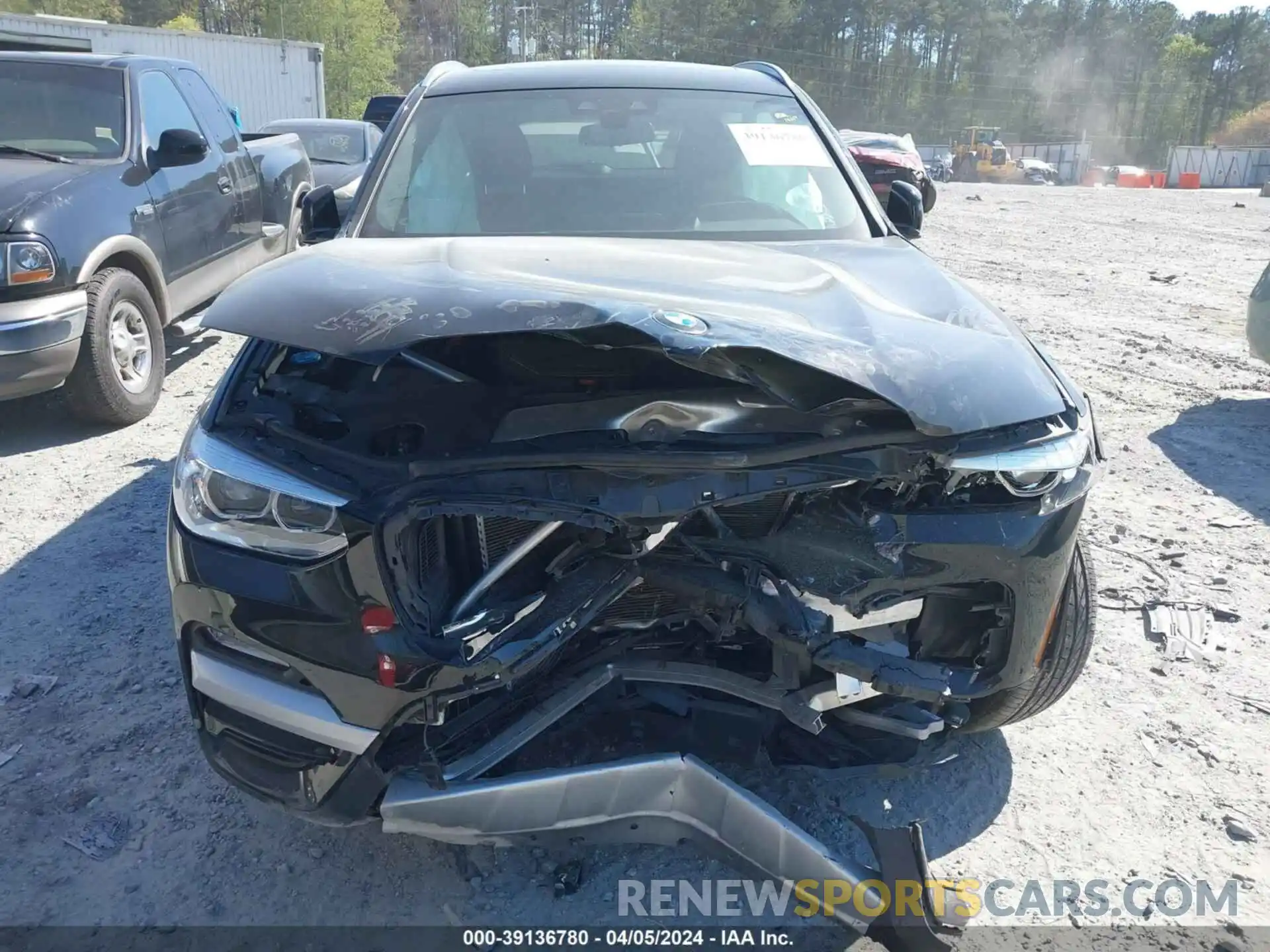 11 Photograph of a damaged car 5UXTR7C50KLF34587 BMW X3 2019