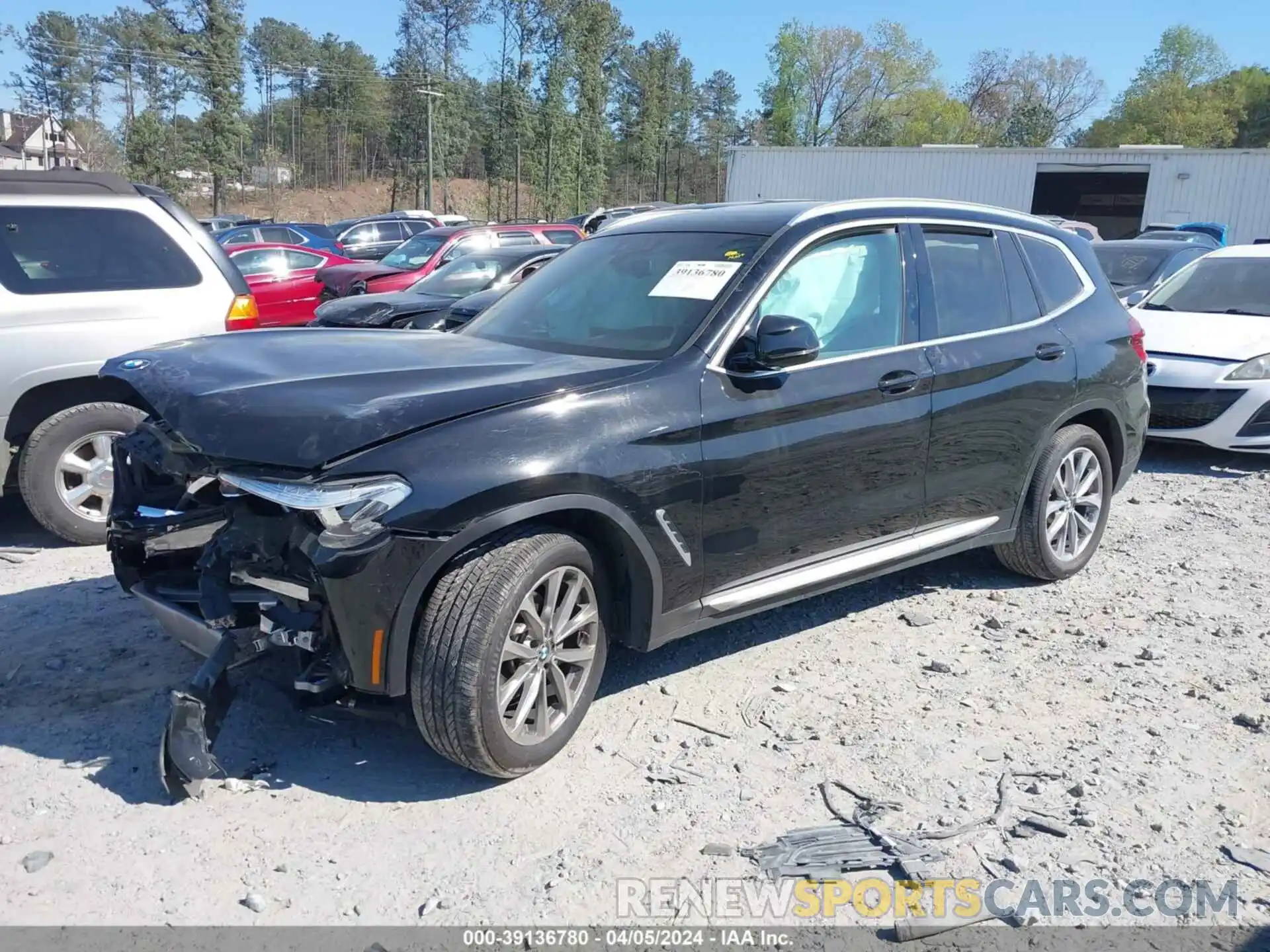 13 Photograph of a damaged car 5UXTR7C50KLF34587 BMW X3 2019