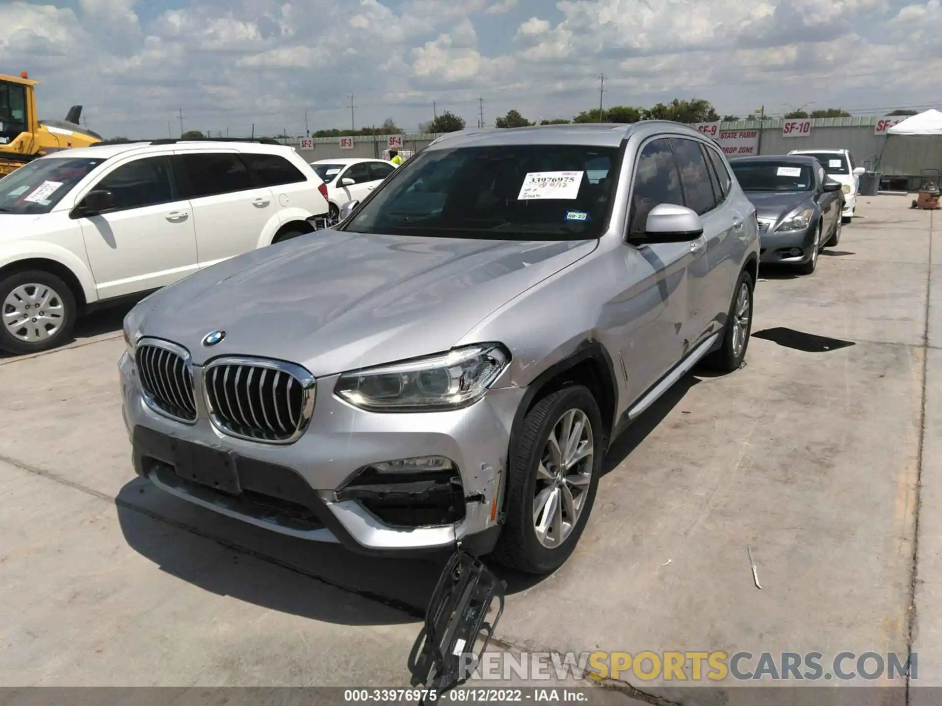 6 Фотография поврежденного автомобиля 5UXTR7C50KLF35576 BMW X3 2019