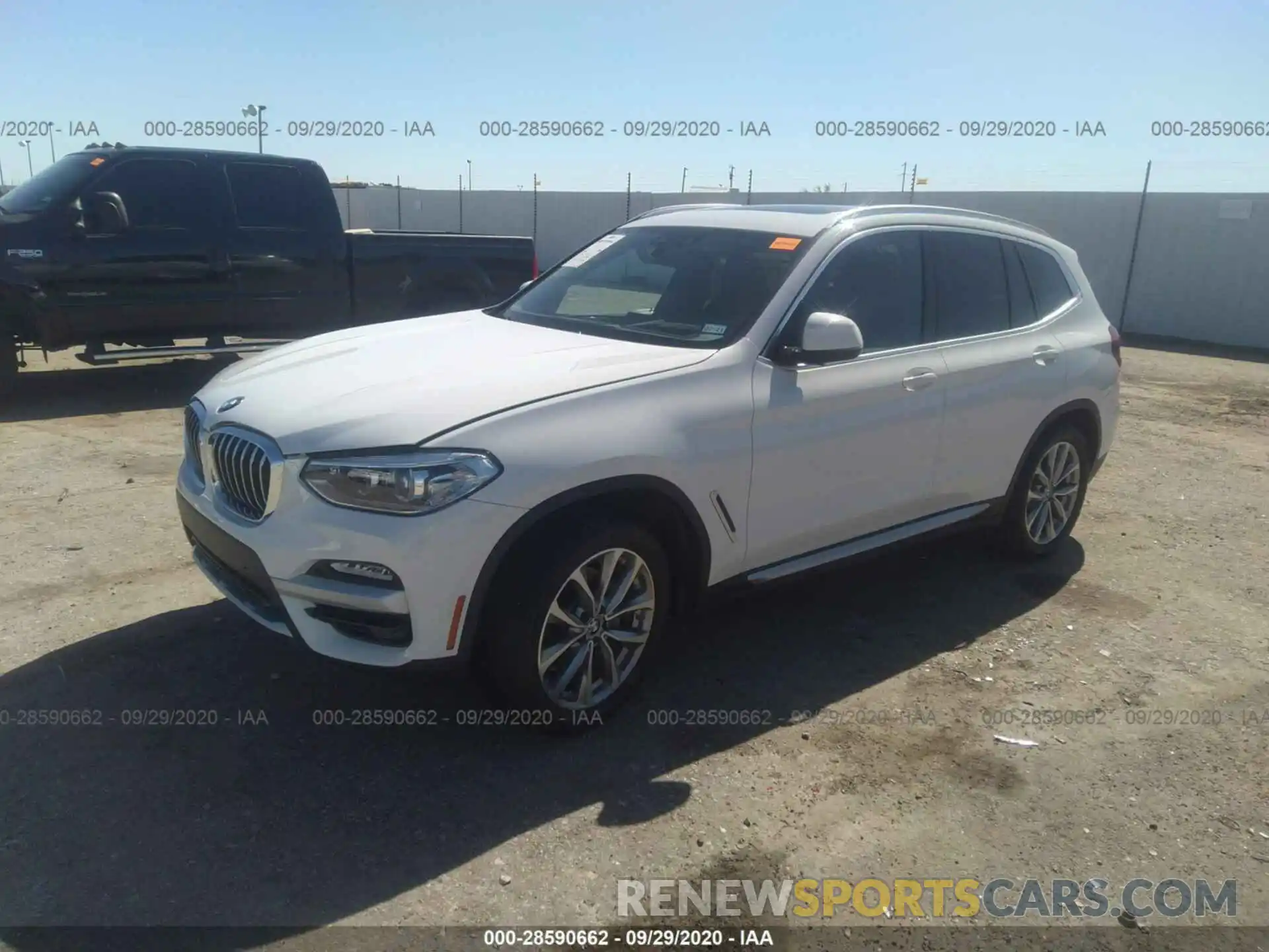 2 Photograph of a damaged car 5UXTR7C50KLF36677 BMW X3 2019