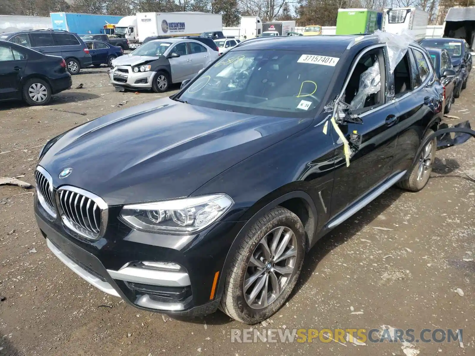 2 Photograph of a damaged car 5UXTR7C50KLF36680 BMW X3 2019