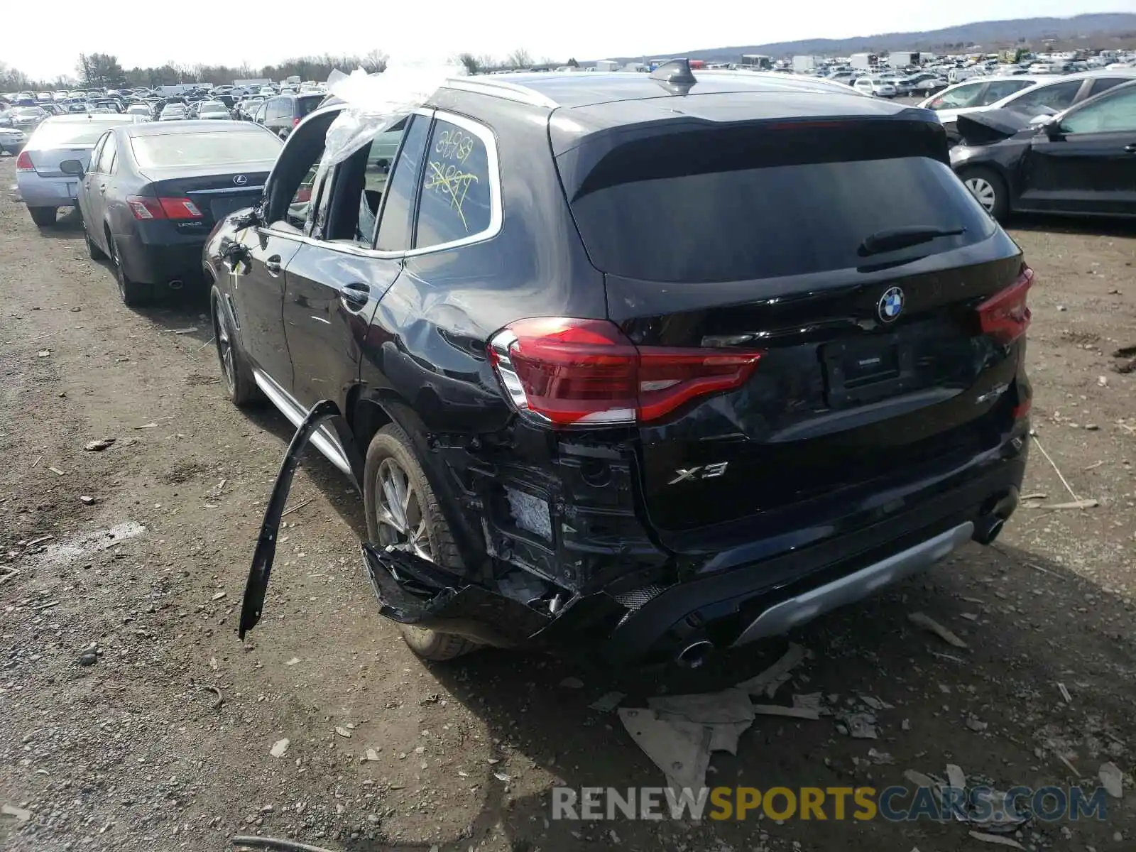 3 Photograph of a damaged car 5UXTR7C50KLF36680 BMW X3 2019