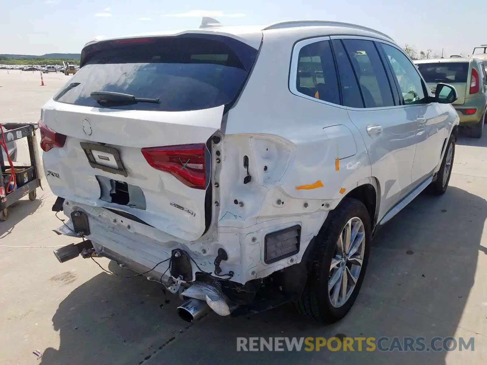 4 Photograph of a damaged car 5UXTR7C50KLF36792 BMW X3 2019