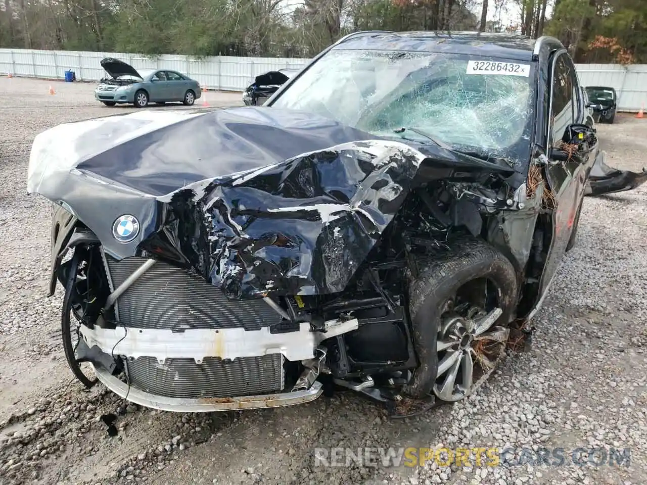 9 Photograph of a damaged car 5UXTR7C50KLF36937 BMW X3 2019