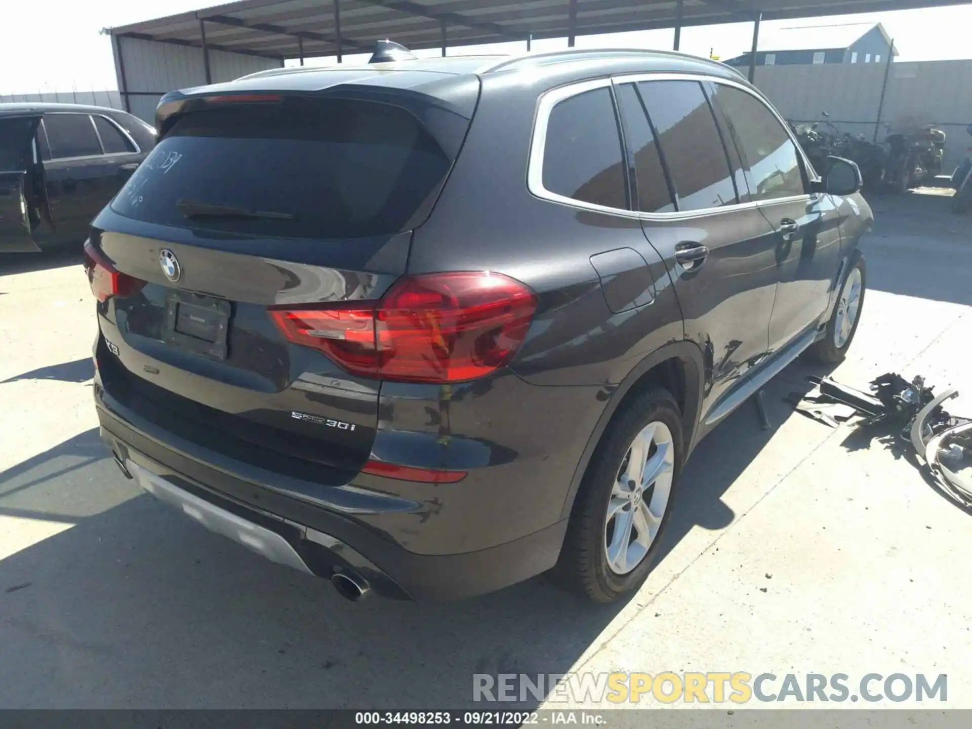 4 Фотография поврежденного автомобиля 5UXTR7C50KLF37425 BMW X3 2019