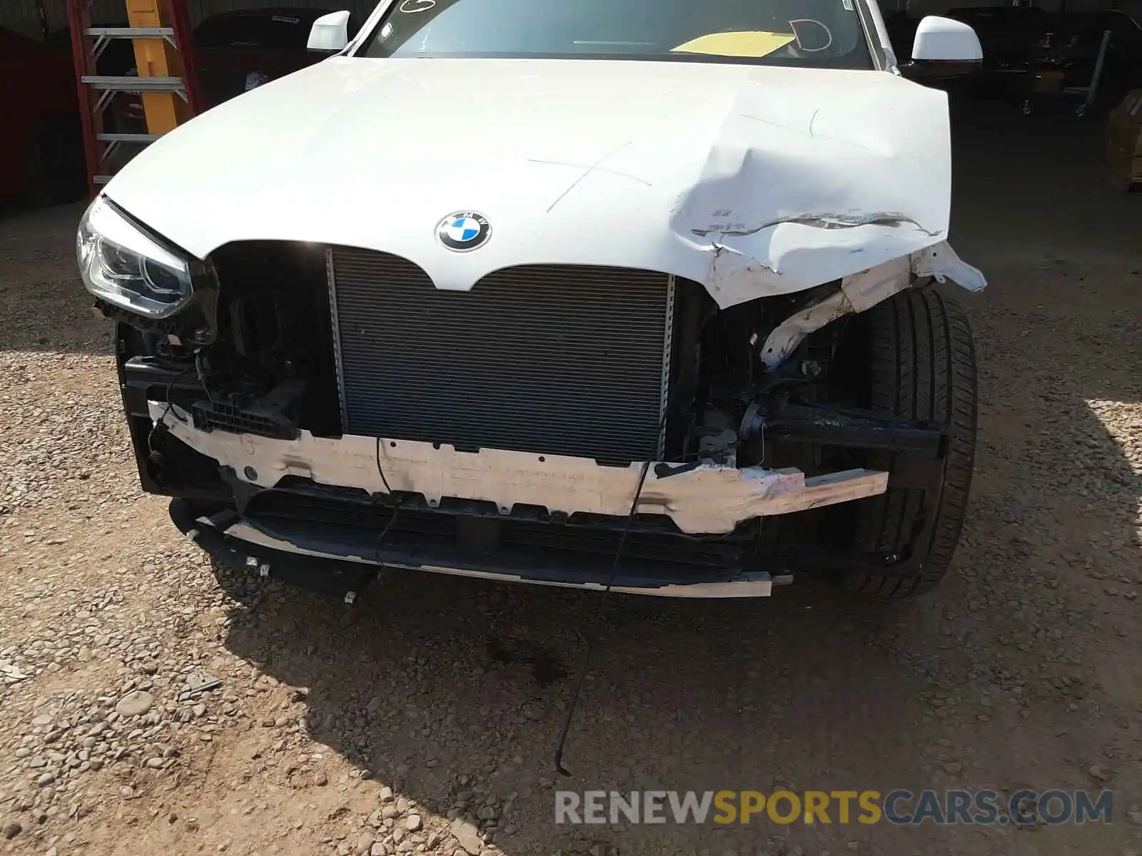 9 Photograph of a damaged car 5UXTR7C50KLR39765 BMW X3 2019