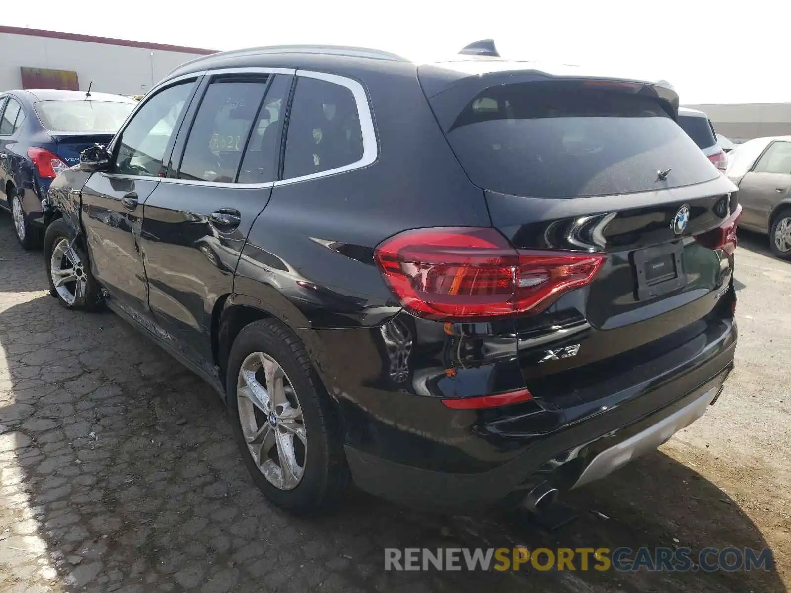 3 Photograph of a damaged car 5UXTR7C50KLR39975 BMW X3 2019