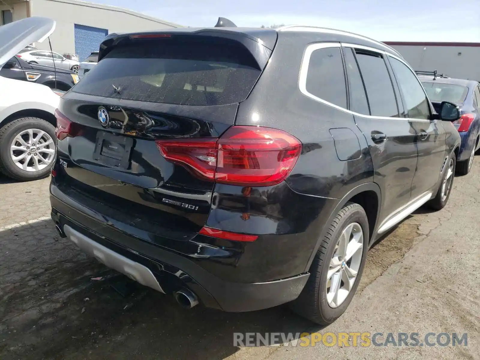 4 Photograph of a damaged car 5UXTR7C50KLR39975 BMW X3 2019