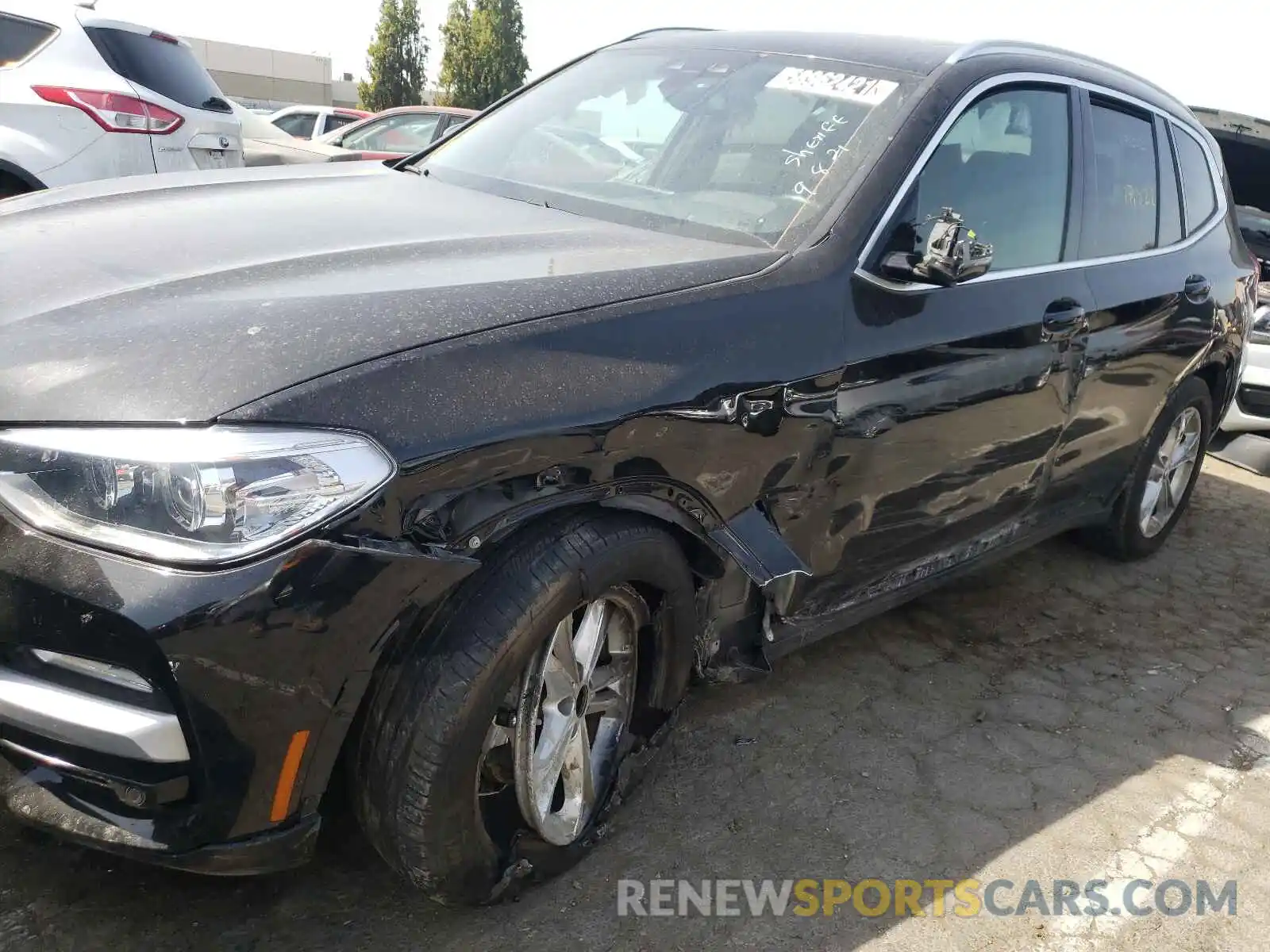 9 Photograph of a damaged car 5UXTR7C50KLR39975 BMW X3 2019