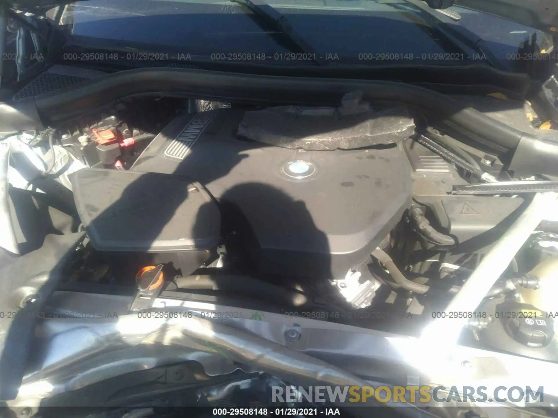 10 Photograph of a damaged car 5UXTR7C50KLR44657 BMW X3 2019