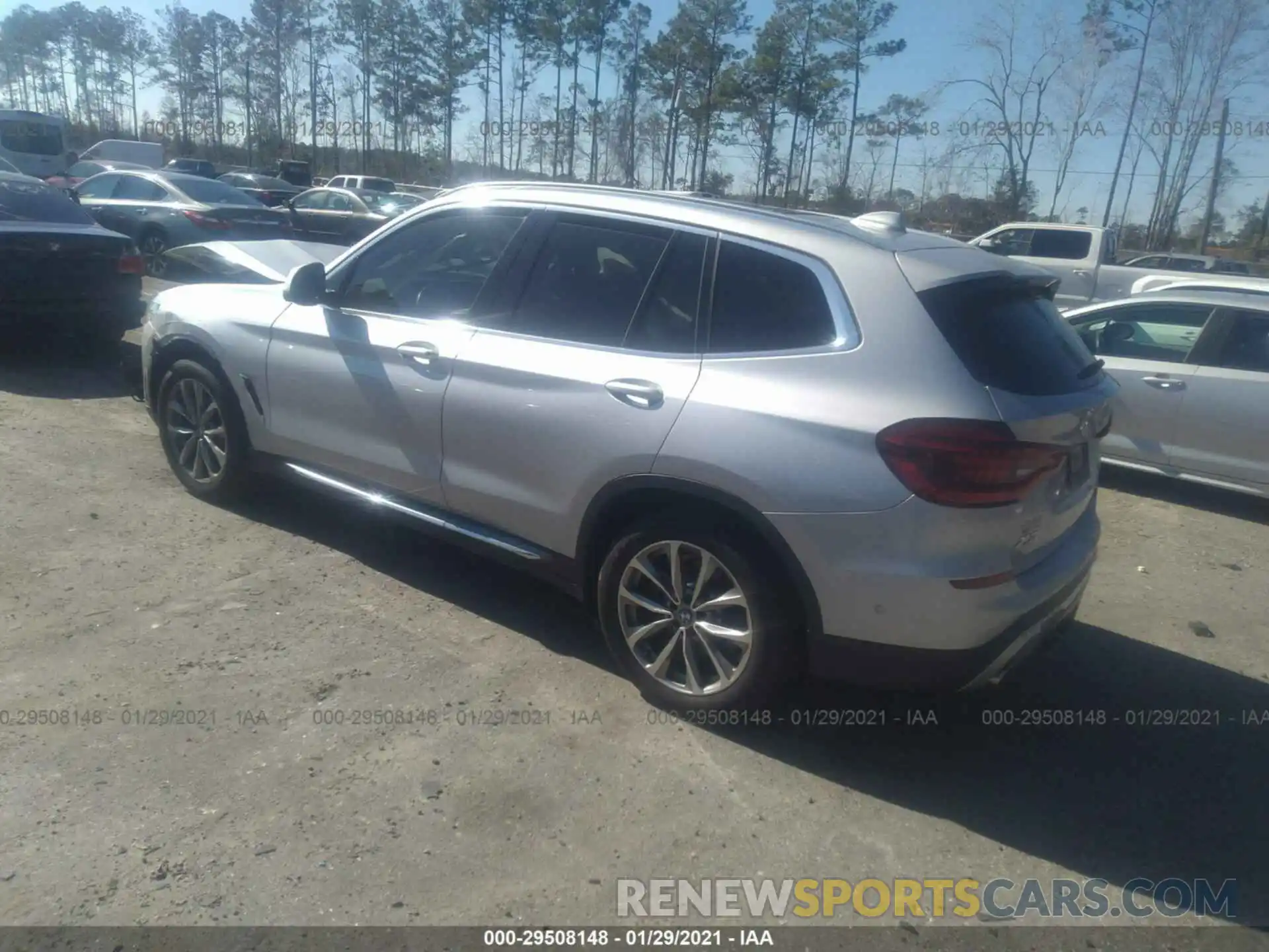 3 Photograph of a damaged car 5UXTR7C50KLR44657 BMW X3 2019