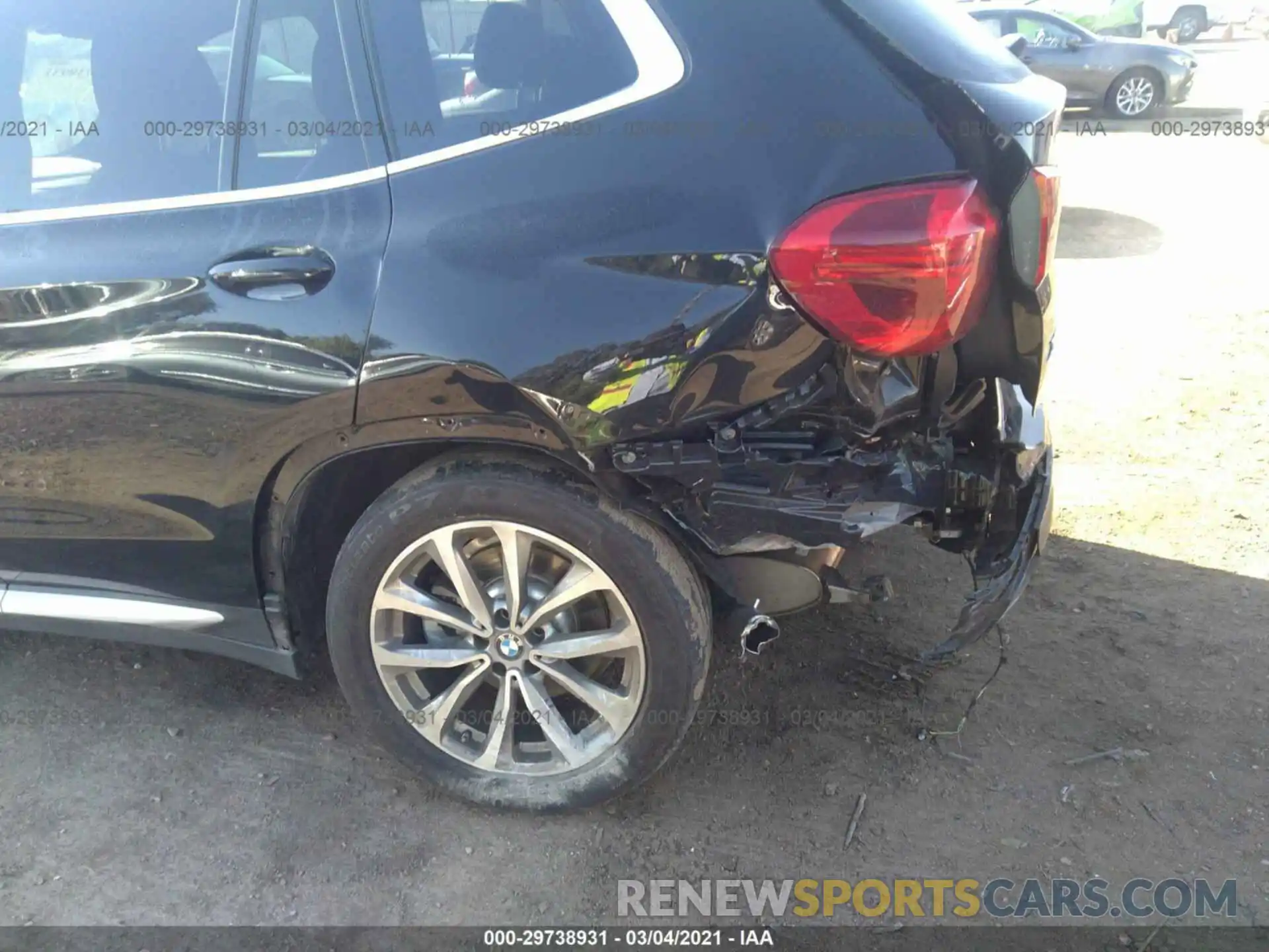 6 Photograph of a damaged car 5UXTR7C50KLR45291 BMW X3 2019