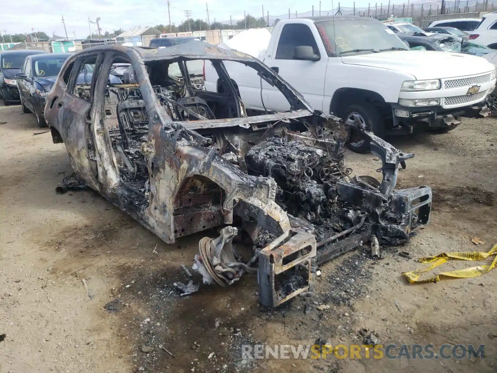 1 Photograph of a damaged car 5UXTR7C50KLR52368 BMW X3 2019