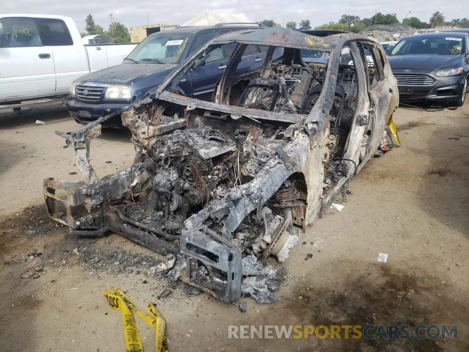 2 Photograph of a damaged car 5UXTR7C50KLR52368 BMW X3 2019