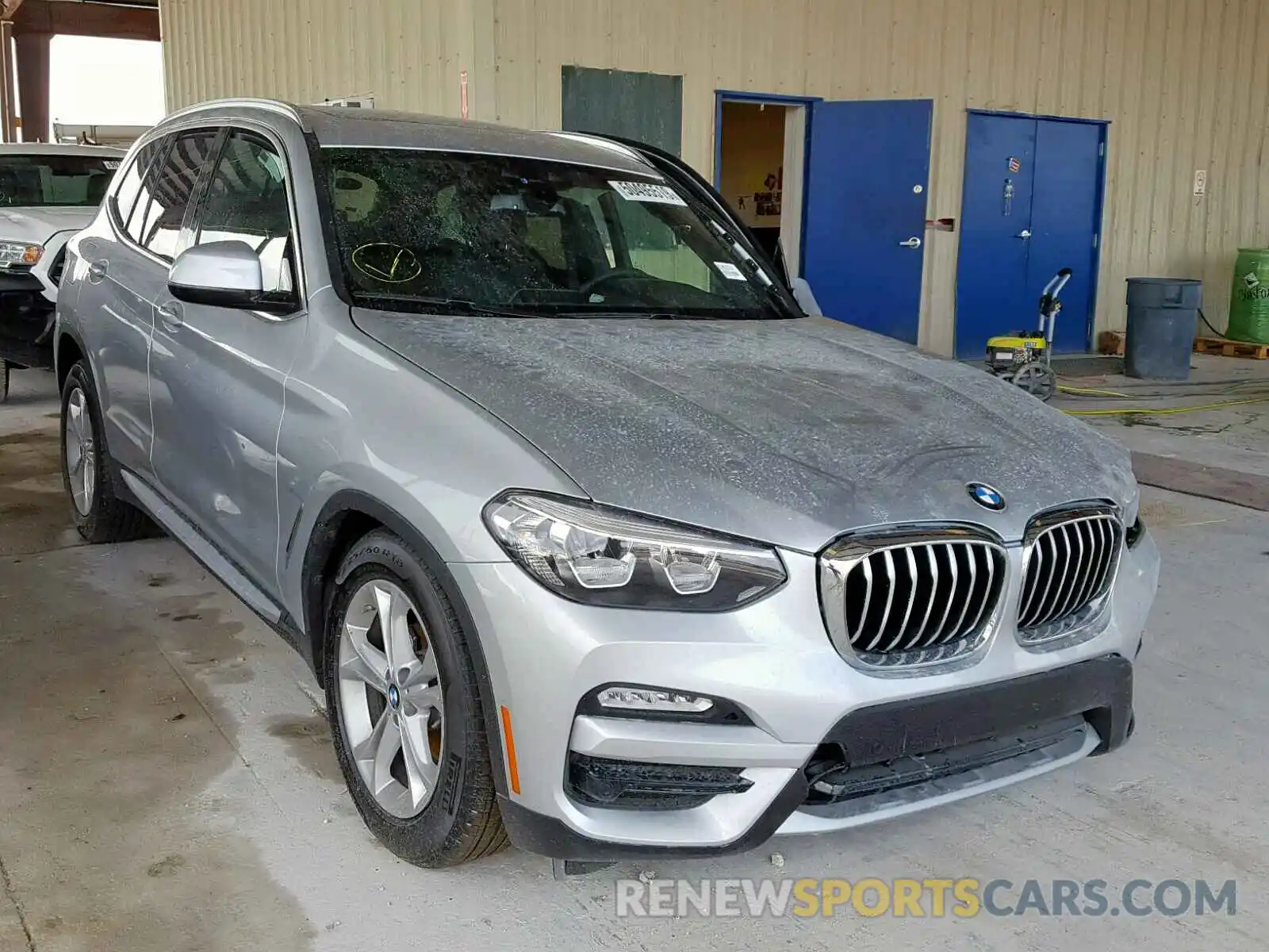 1 Photograph of a damaged car 5UXTR7C50KLR52774 BMW X3 2019