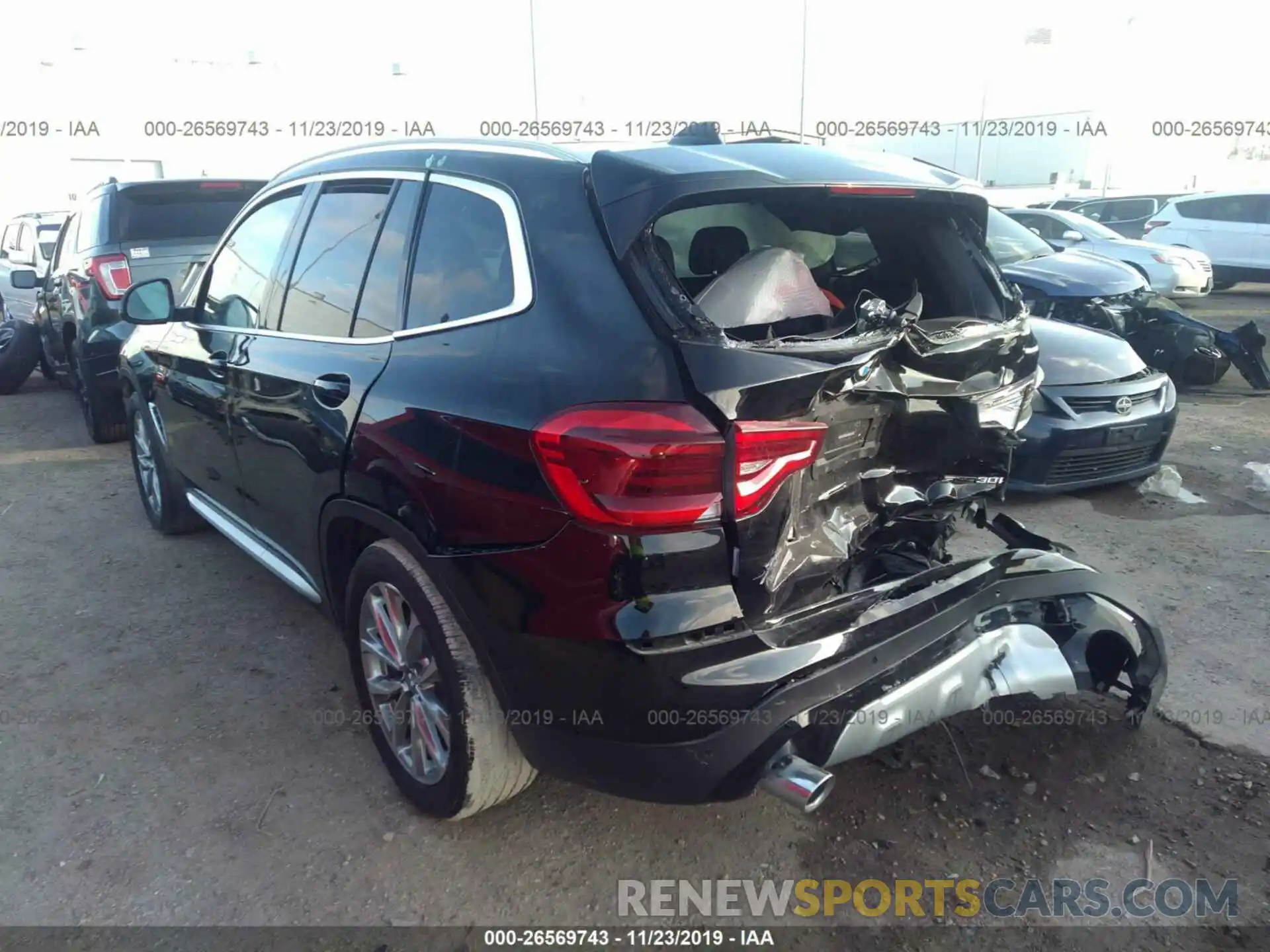 3 Фотография поврежденного автомобиля 5UXTR7C51KLA48208 BMW X3 2019